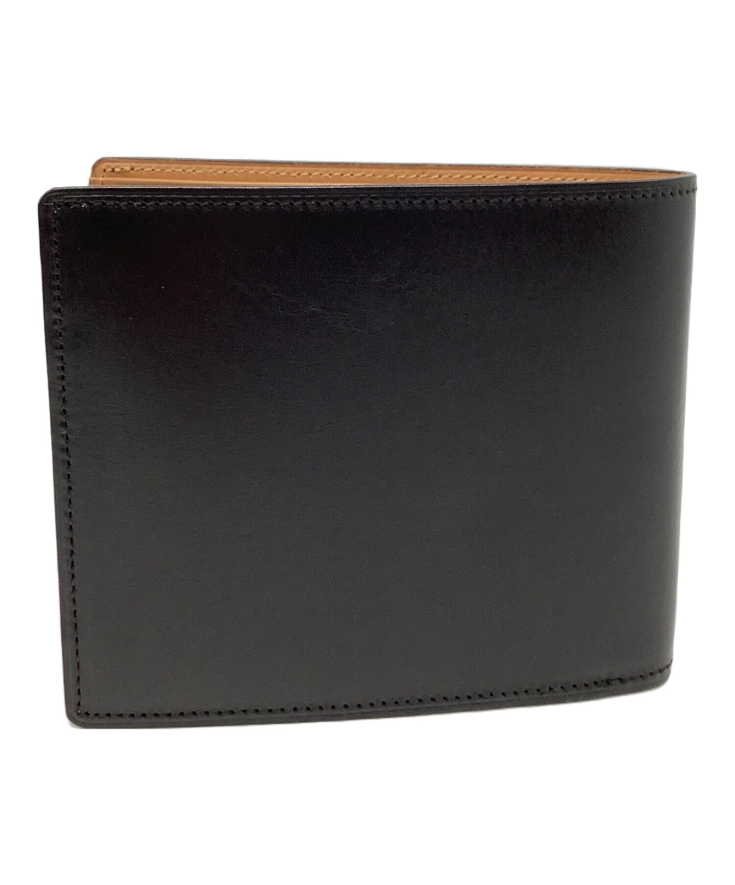 BURBERRY BLACK LABEL レザー 三つ折り財布 箱付き 中古・古着通販】BURBERRY BLACK LABEL (バーバリーブラックレーベル