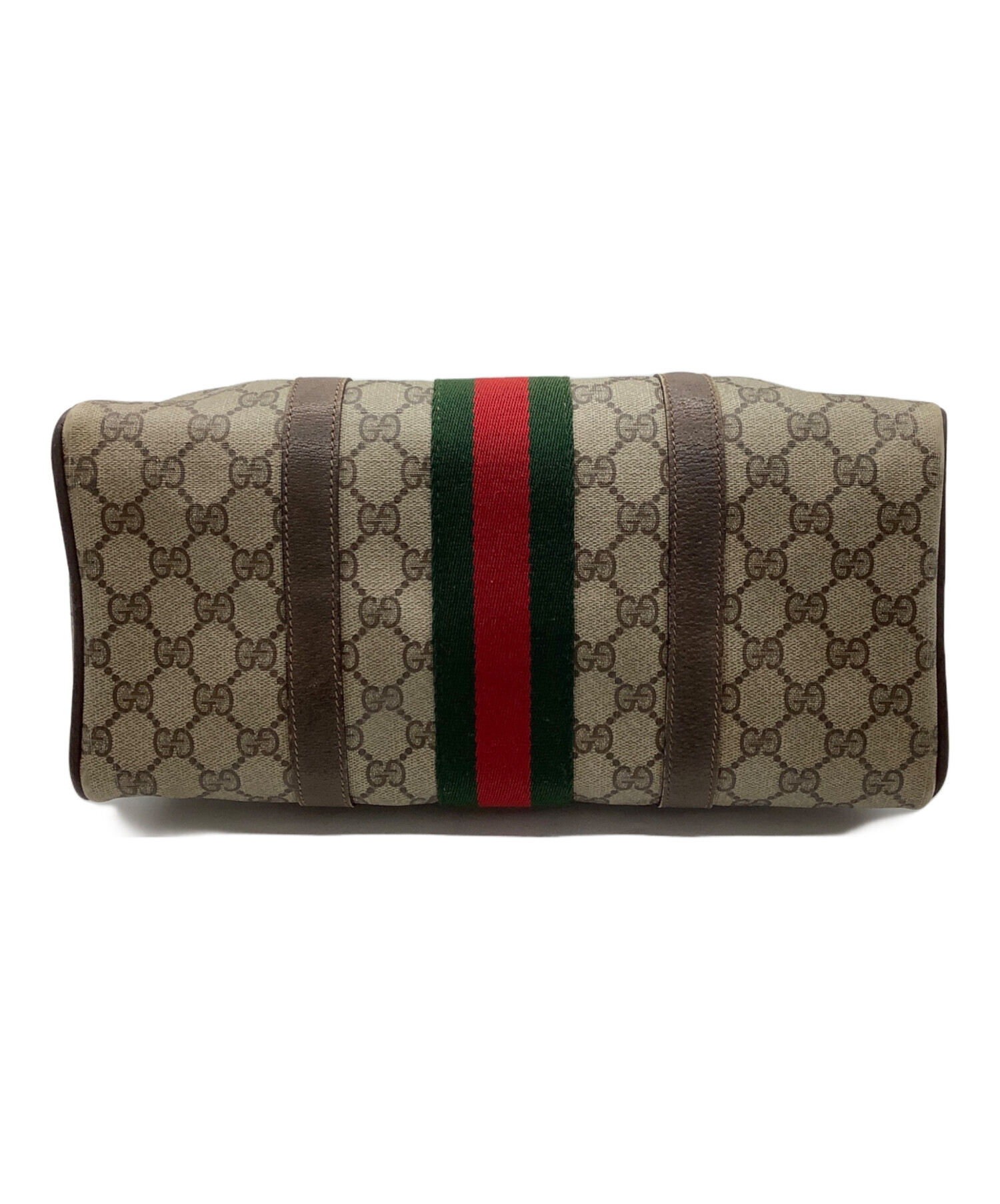 中古・古着通販】GUCCI (グッチ) ボストンバッグ グレー｜ブランド