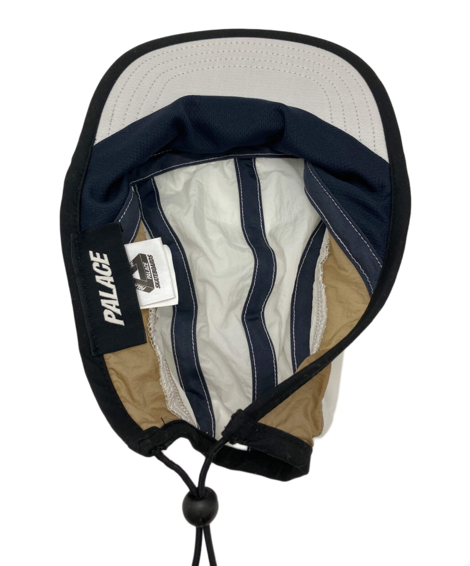 中古・古着通販】PALACE (パレス) ランニングキャップ ネイビー×カーキ
