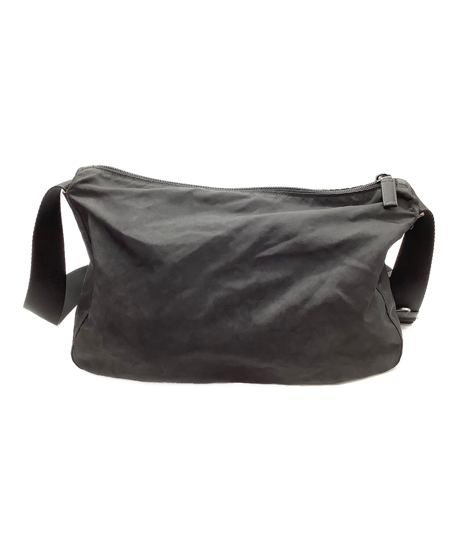 ニ*読様 PRADA ショルダー　バッグ 中古・古着通販】PRADA (プラダ) ショルダーバッグ ブラック｜ブランド