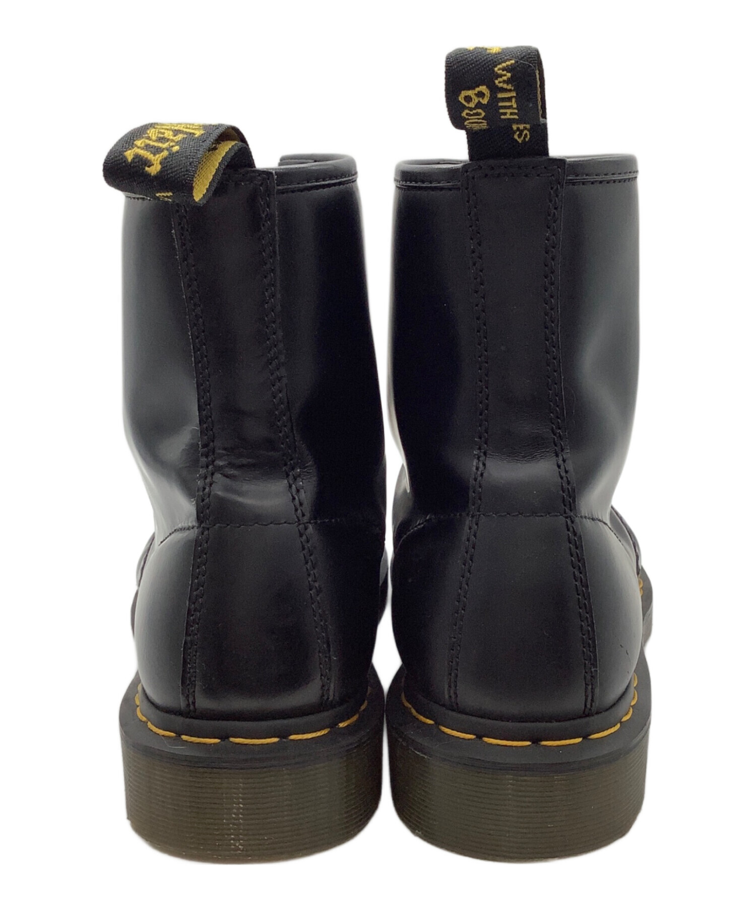 Dr. Martens 8ホール ブーツ ブラック UK9 中古・古着通販】Dr.Martens (ドクターマーチン) 8ホールブーツ
