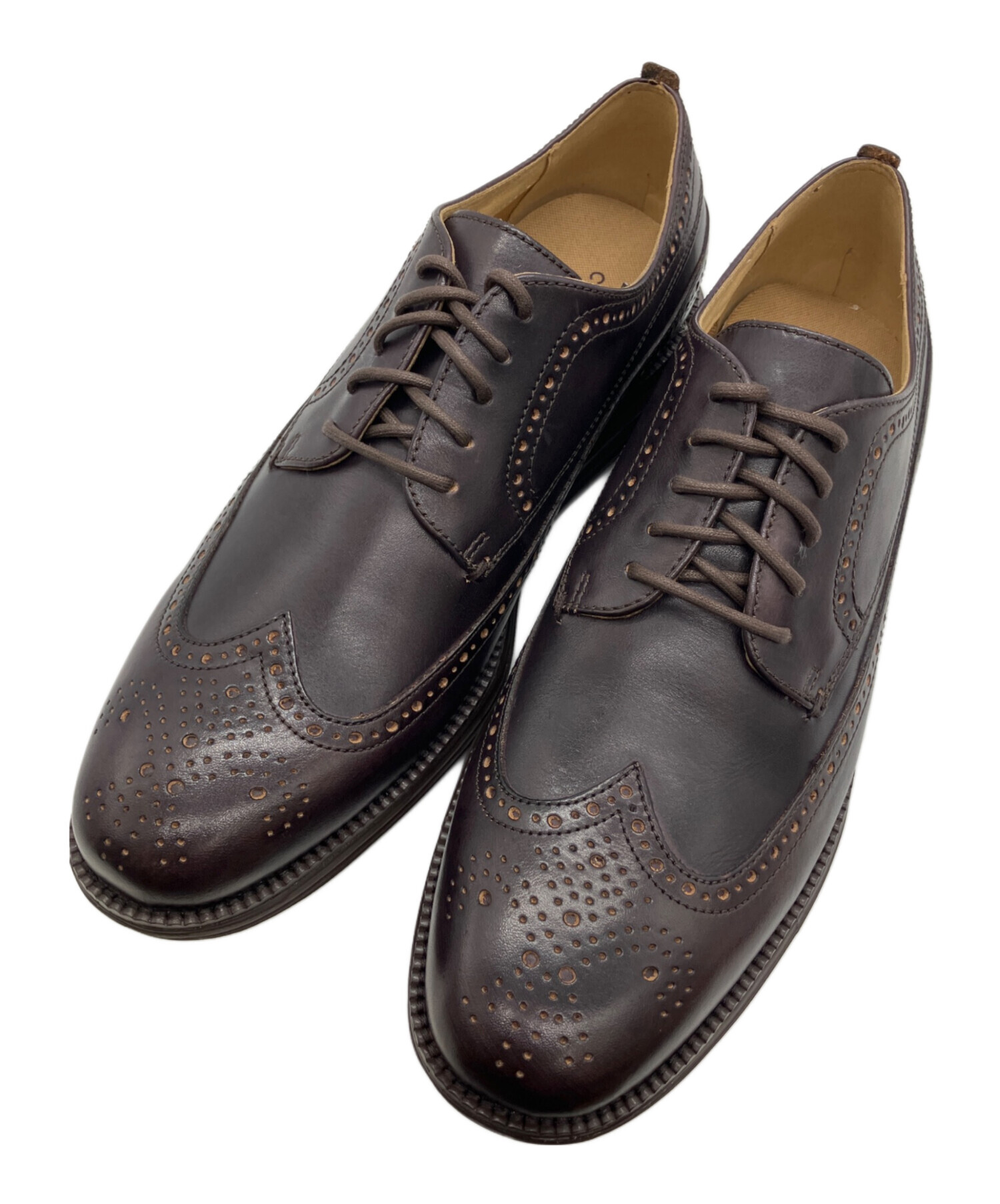 中古・古着通販】COLE HAAN (コールハーン) ウィングチップシューズ