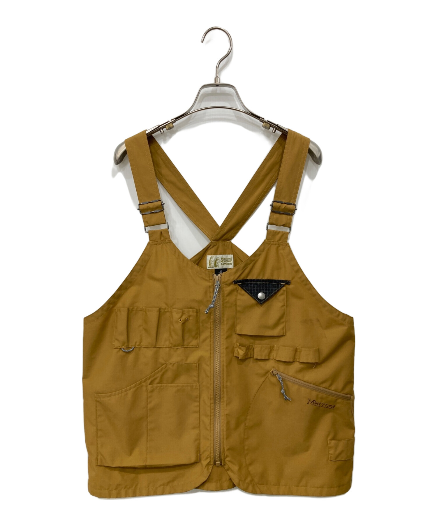 中古・古着通販】MARMOT (マーモット) キャンプベスト キャメル サイズ