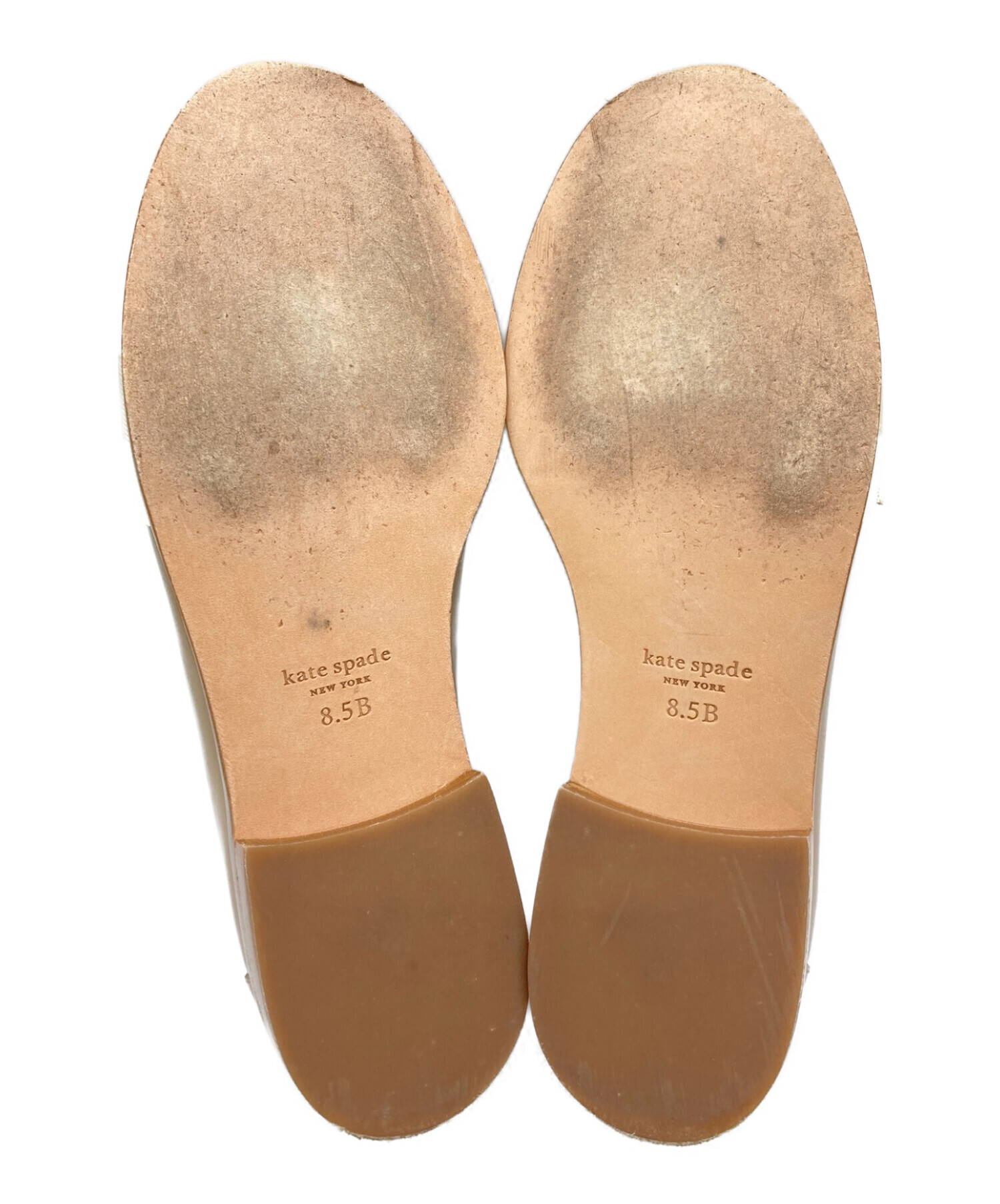 美品✨未使用『kate spade』ケイトスペード レザー ローファー L 中古・古着通販】Kate Spade (ケイトスペード) ローファー ベージュ