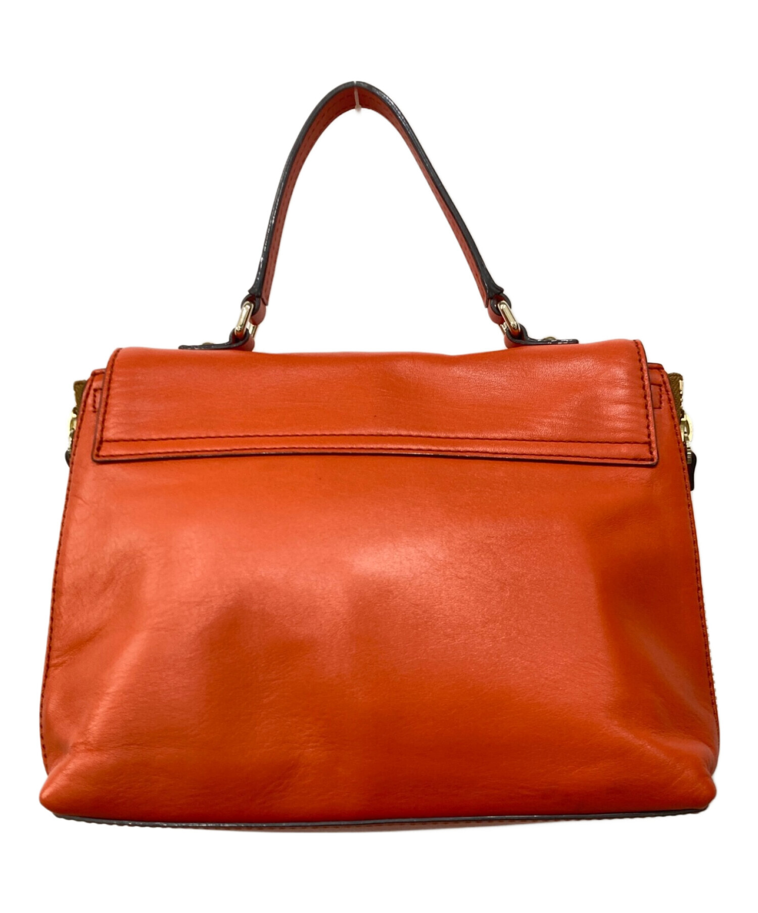 ケイトスペード  ショルダーバッグ オレンジ  Kate Spade ポシェット フラップ開閉 中古・古着通販】Kate Spade (ケイトスペード) ショルダーバッグ