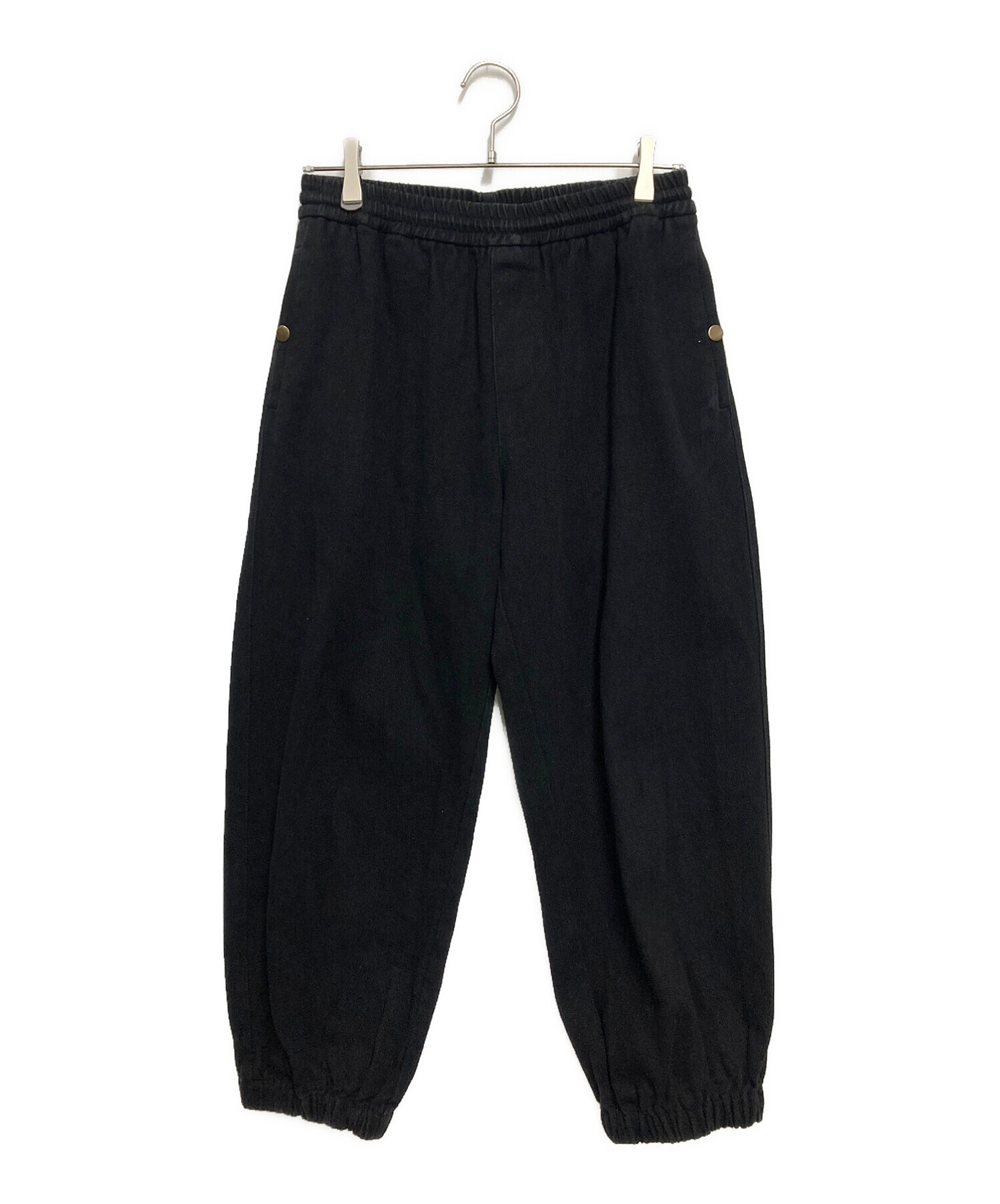 中古・古着通販】YARDSALE (ヤードセール) チノパン ブラック サイズ:S