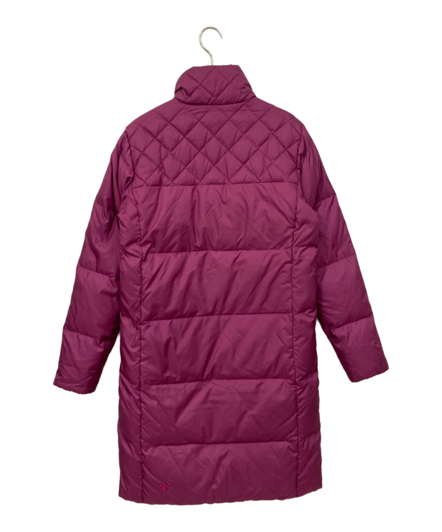 中古・古着通販】DESCENTE (デサント) ロングダウンコート ピンク