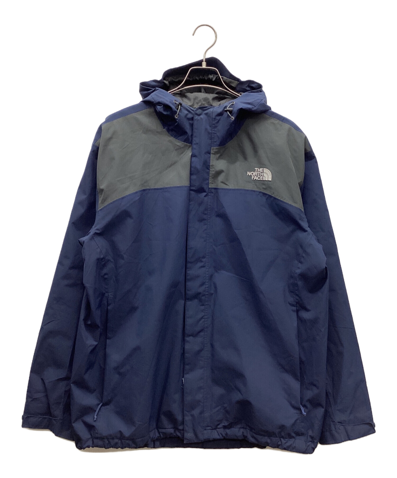 THE NORTH FACE XL ナイロンジャケット ネイビー 中古・古着通販】THE NORTH FACE (ザ ノース フェイス) ナイロン