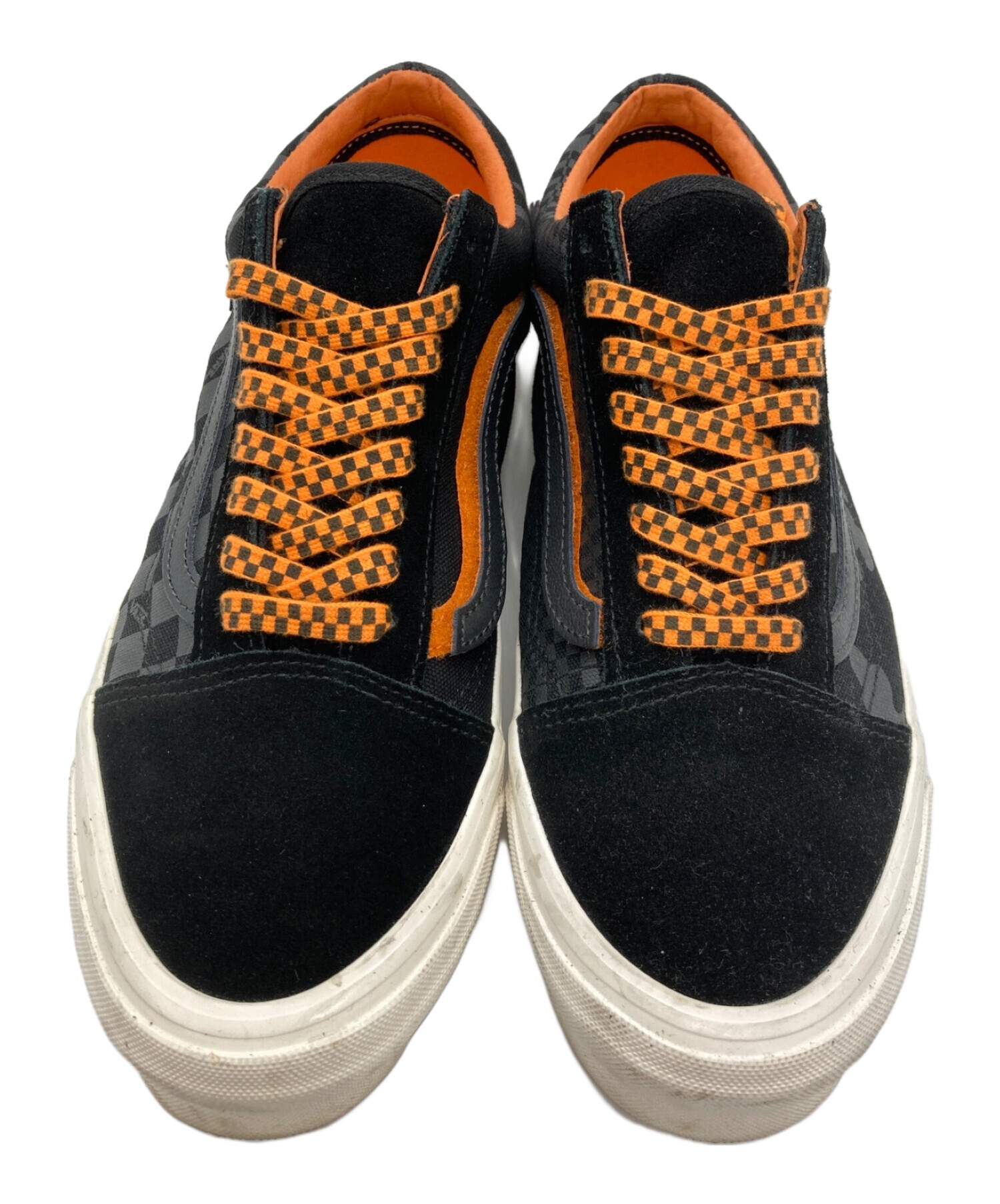 PORTER 黒/オレンジ スニーカー 28センチ 中古・古着通販】VANS (バンズ) PORTER (ポーター) ローカット