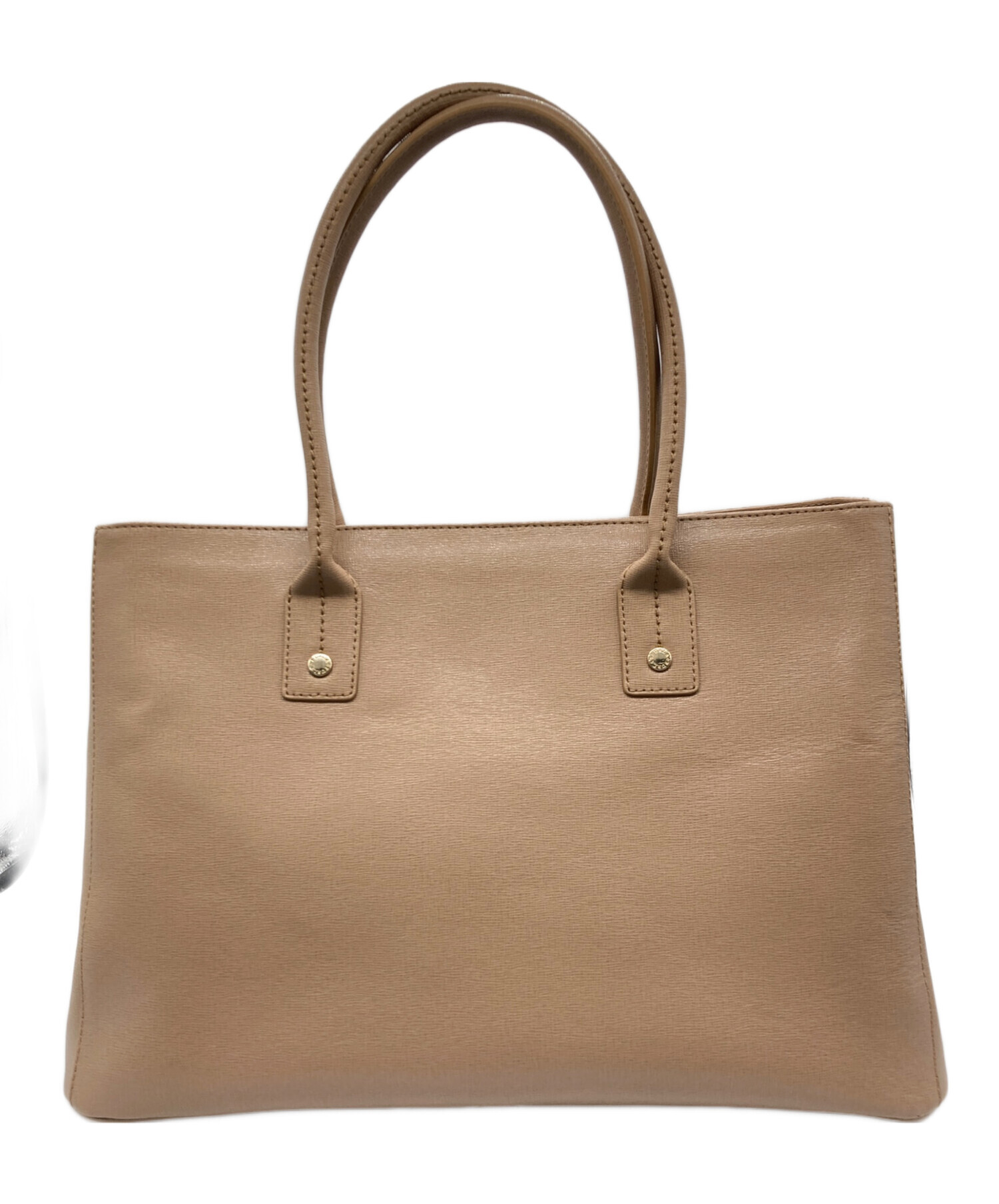 あや　未使用品　FURLA トートバッグ ベージュ ピンク 中古・古着通販】FURLA (フルラ) トートバッグ ピンクベージュ