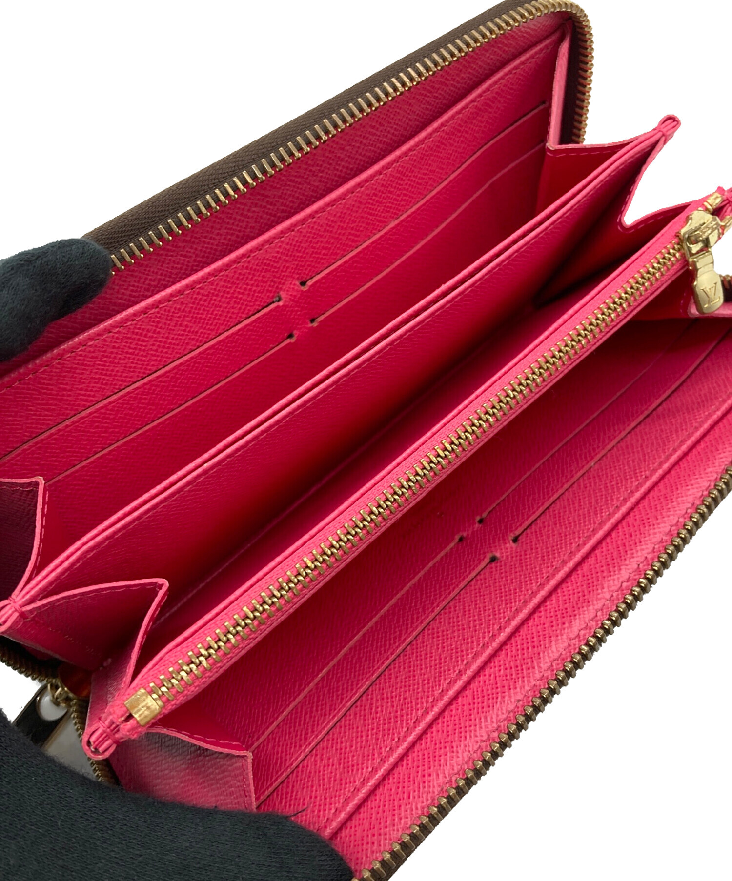 つむつむ ルイヴィトン モノグラム V ジッピーウォレット グルナード 美品 レア品ルイヴィトン モノグラムV財布ジッピーウォレット