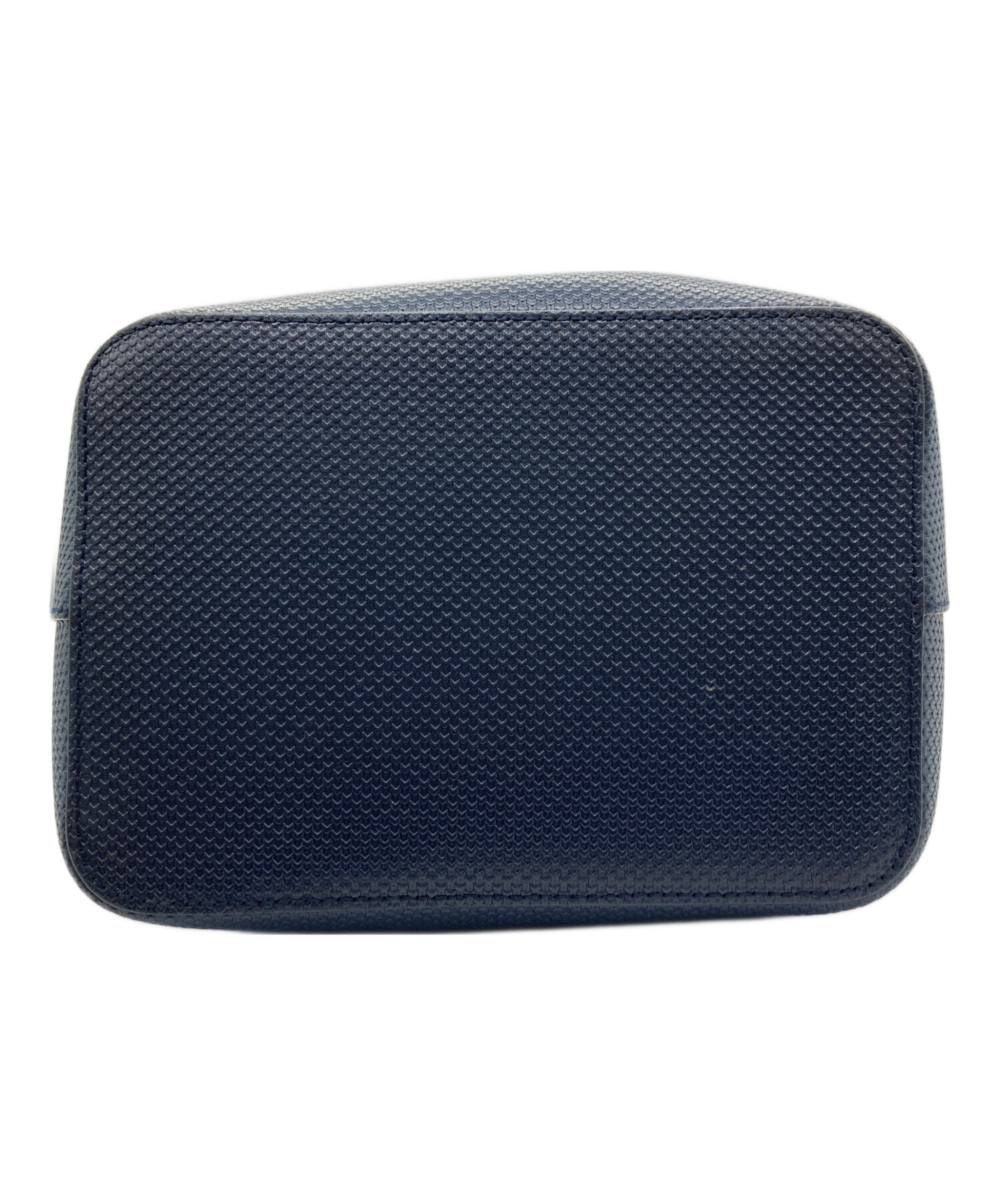 中古・古着通販】LACOSTE (ラコステ) 巾着ショルダーバッグ ネイビー