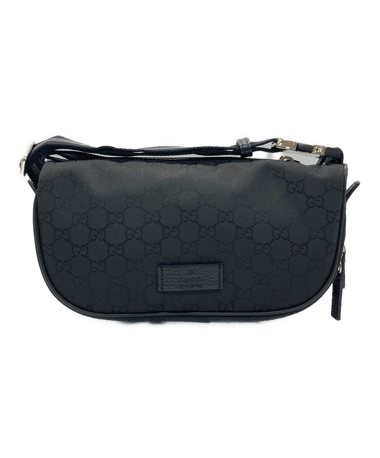 中古・古着通販】GUCCI (グッチ) ウエストバッグ ブラック｜ブランド