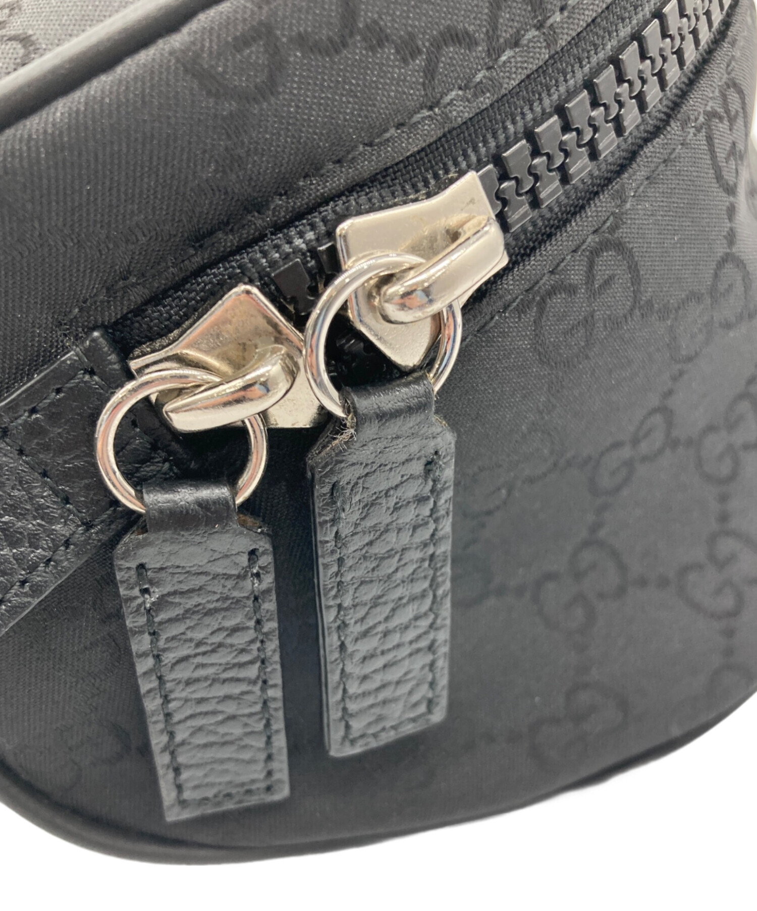 中古・古着通販】GUCCI (グッチ) ウエストバッグ ブラック｜ブランド