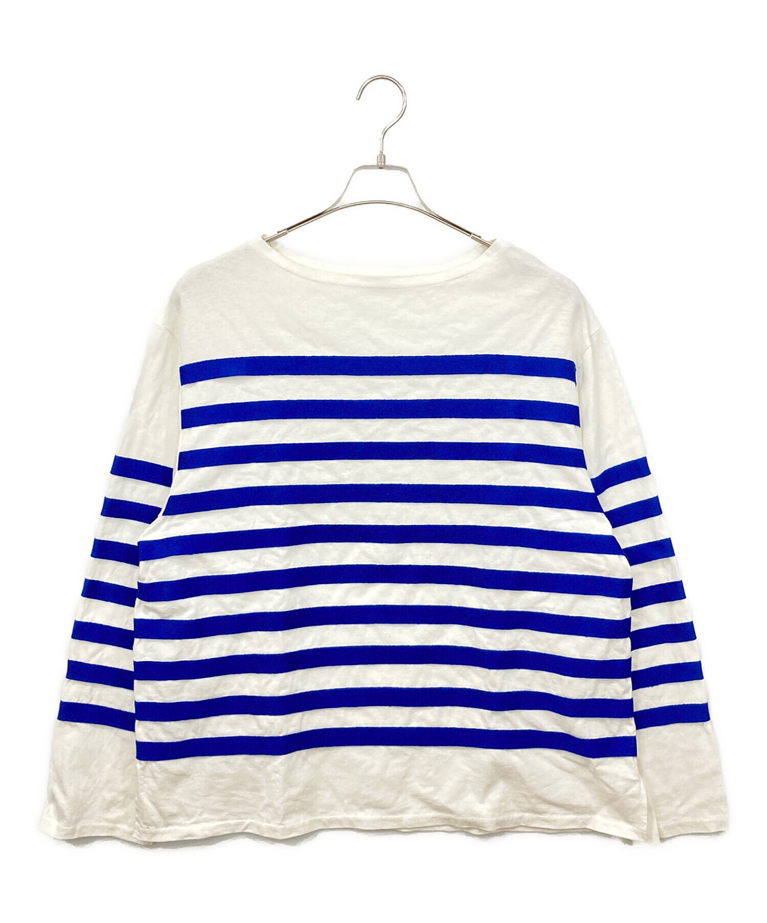 【 COOHEN 】ボーダーカットソー 中古・古着通販】Coohem (コーヘン) ボーダーカットソー ブルー