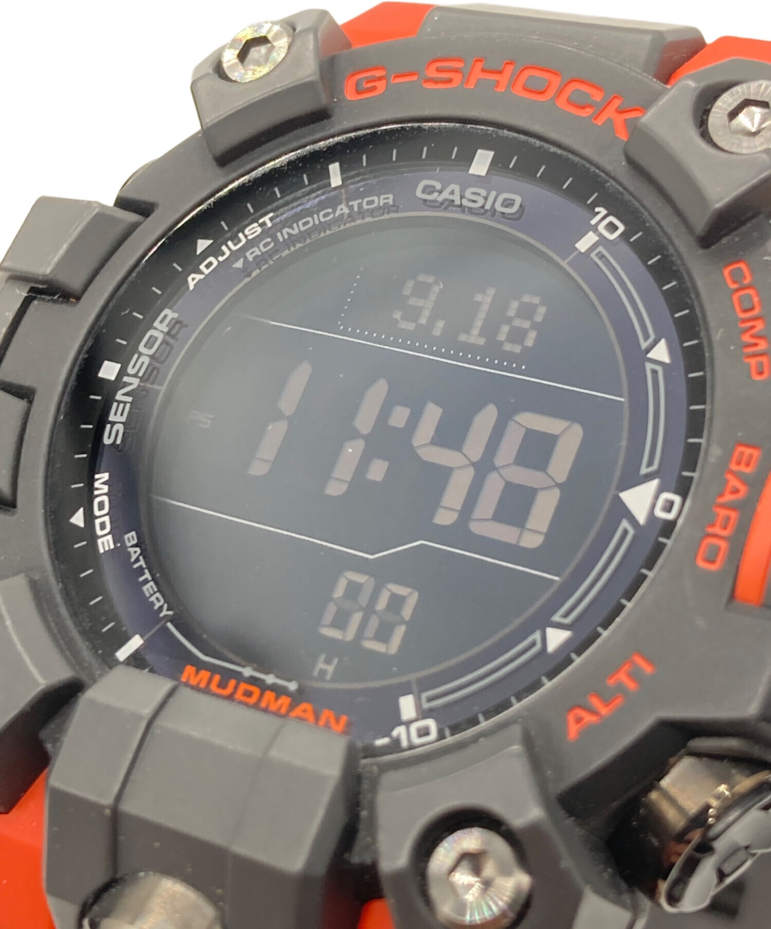 MUDMAN  未使用品 中古・古着通販】CASIO (カシオ) MUDMAN ブラック×オレンジ｜ブランド