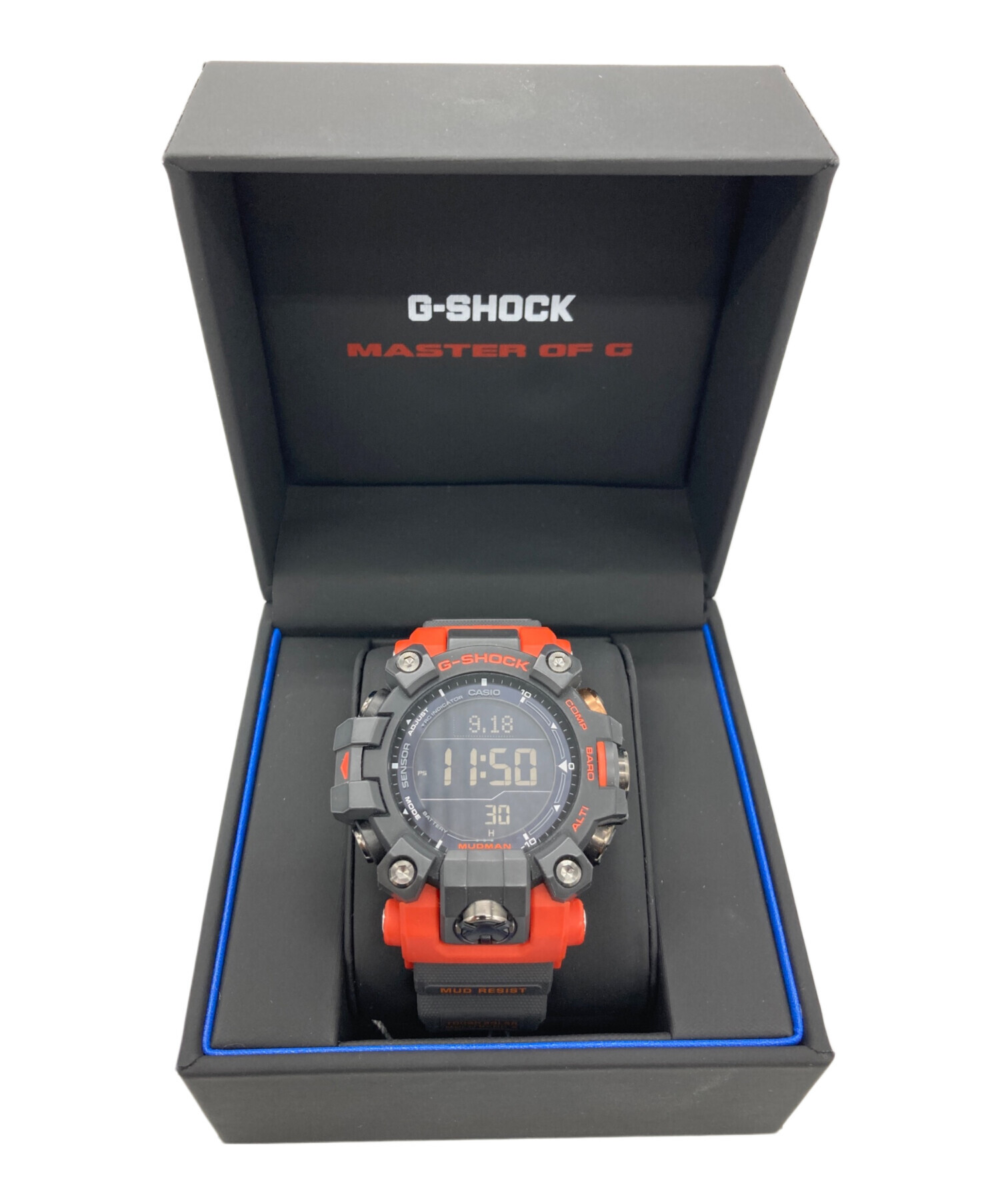 MUDMAN  未使用品 中古・古着通販】CASIO (カシオ) MUDMAN ブラック×オレンジ｜ブランド