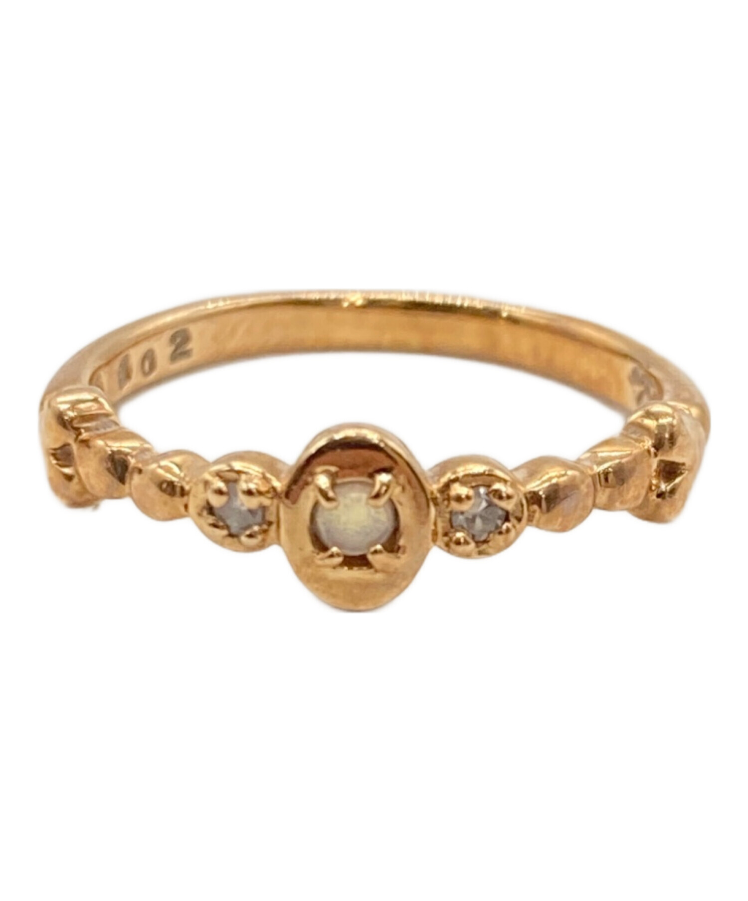 中古・古着通販】agete (アガット) ピンキーリング サイズ:6号