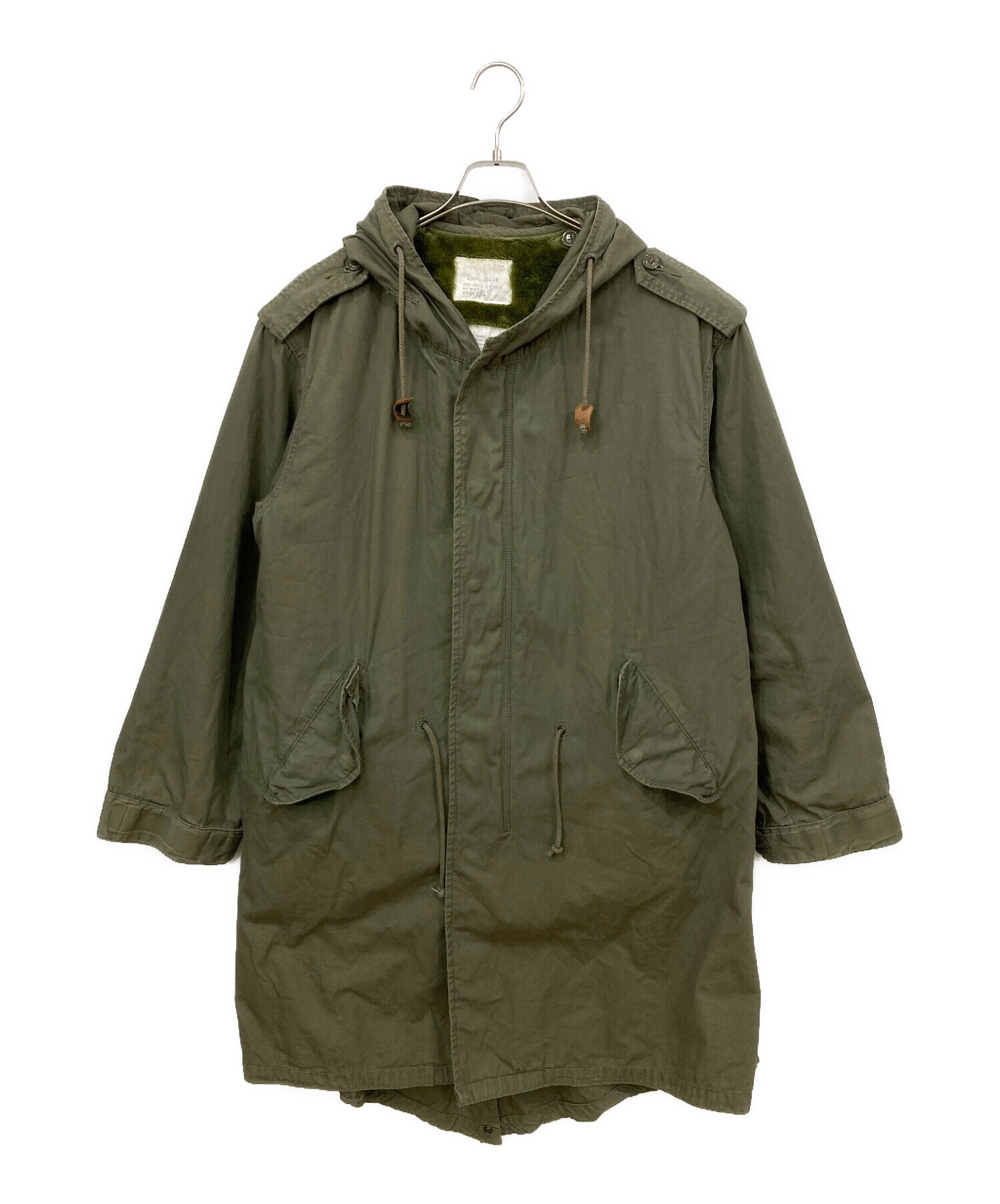 中古・古着通販】US ARMY (ユーエスアーミー) モッズコート カーキ