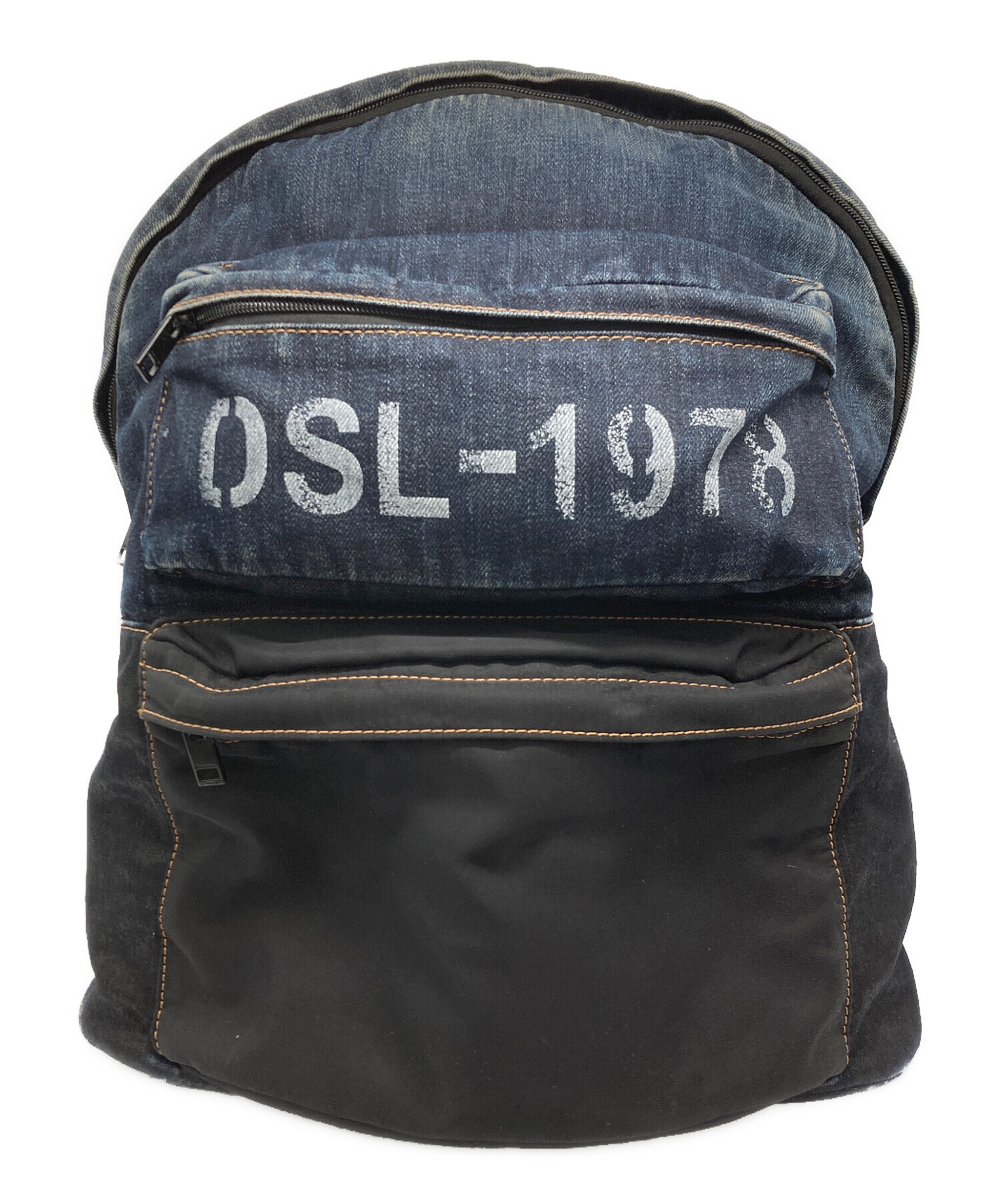 中古・古着通販】DIESEL (ディーゼル) デニムリュック インディゴ 