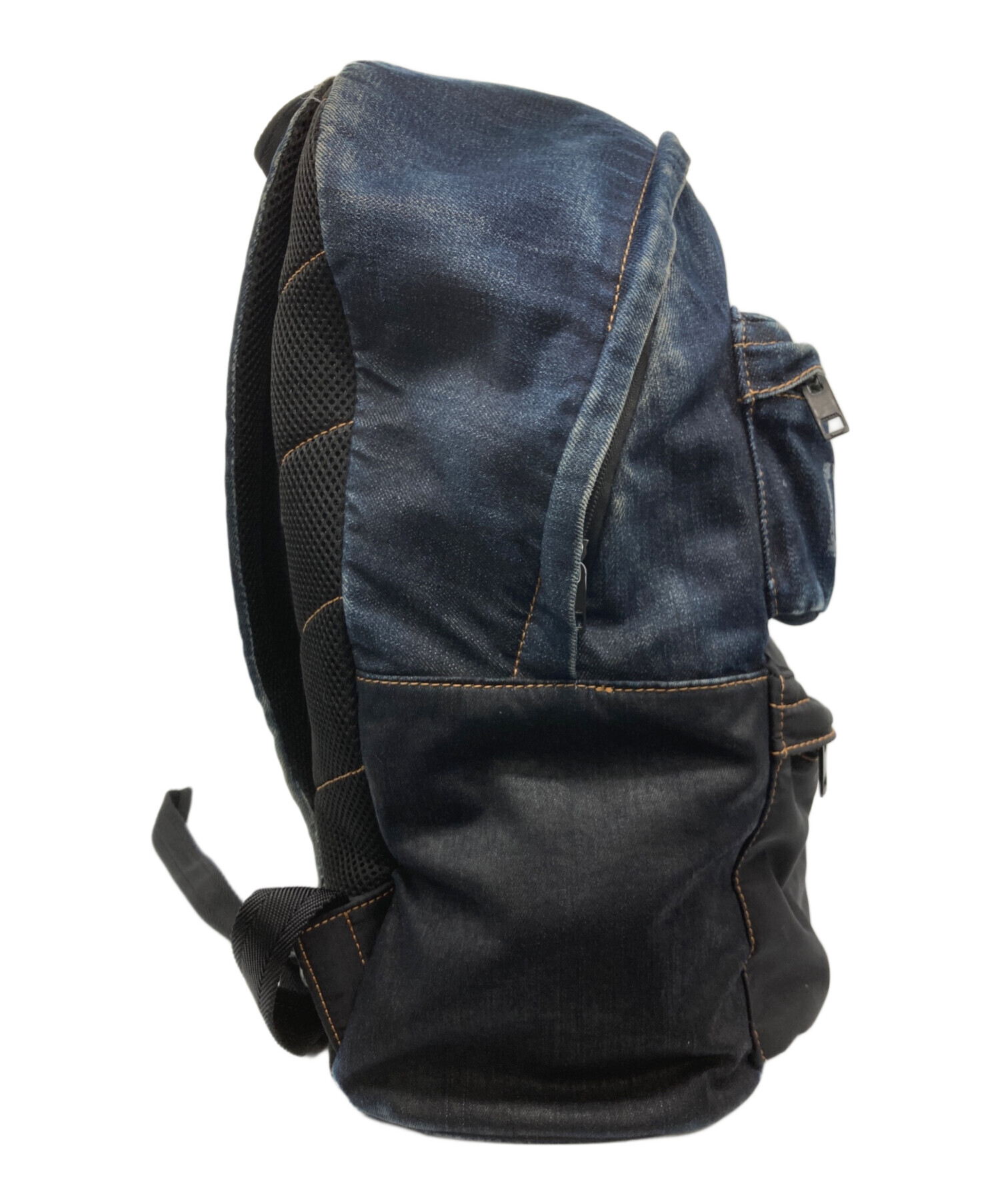 中古・古着通販】DIESEL (ディーゼル) デニムリュック インディゴ 