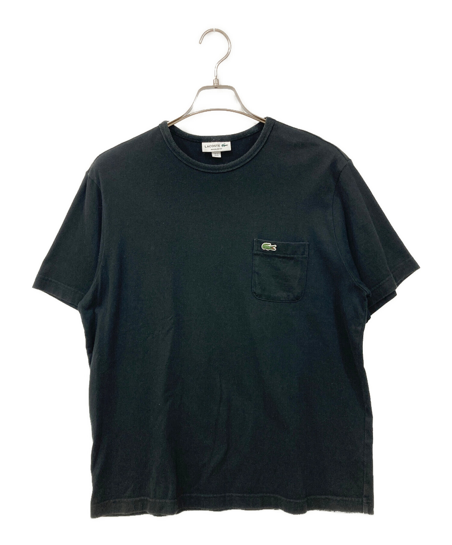 中古・古着通販】LACOSTE (ラコステ) ポケットカットソー ブラック 