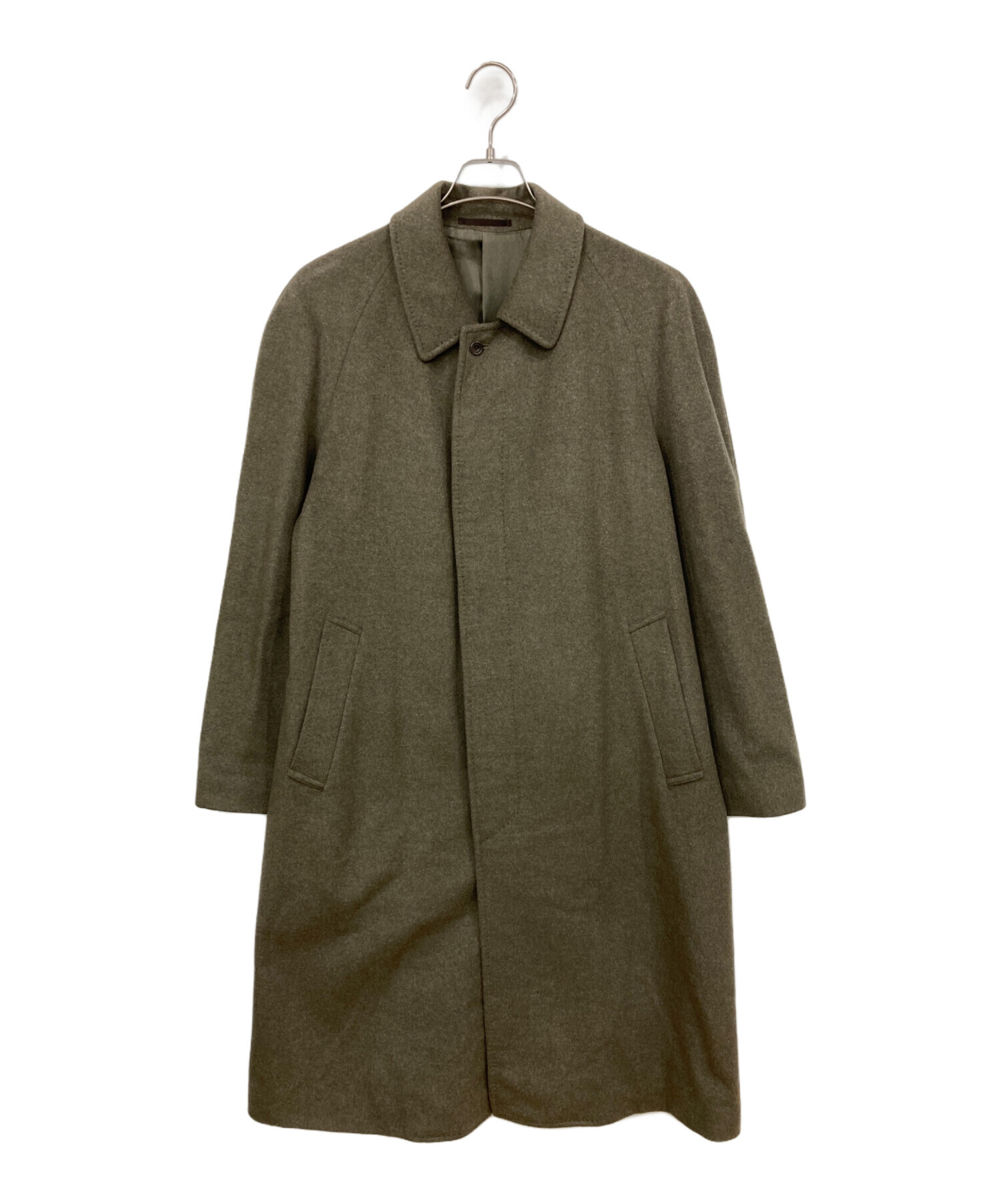 中古・古着通販】MENS CIRCLE (メンズ サークル) ロングコート グレー 
