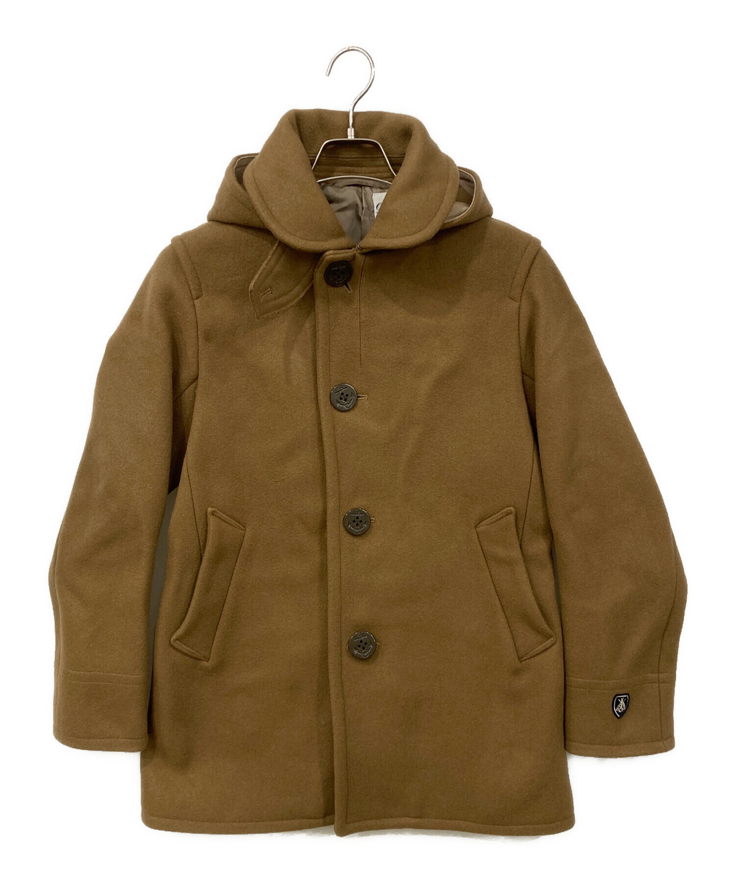 中古・古着通販】ORCIVAL (オーシバル) フーデッドコート ブラウン 
