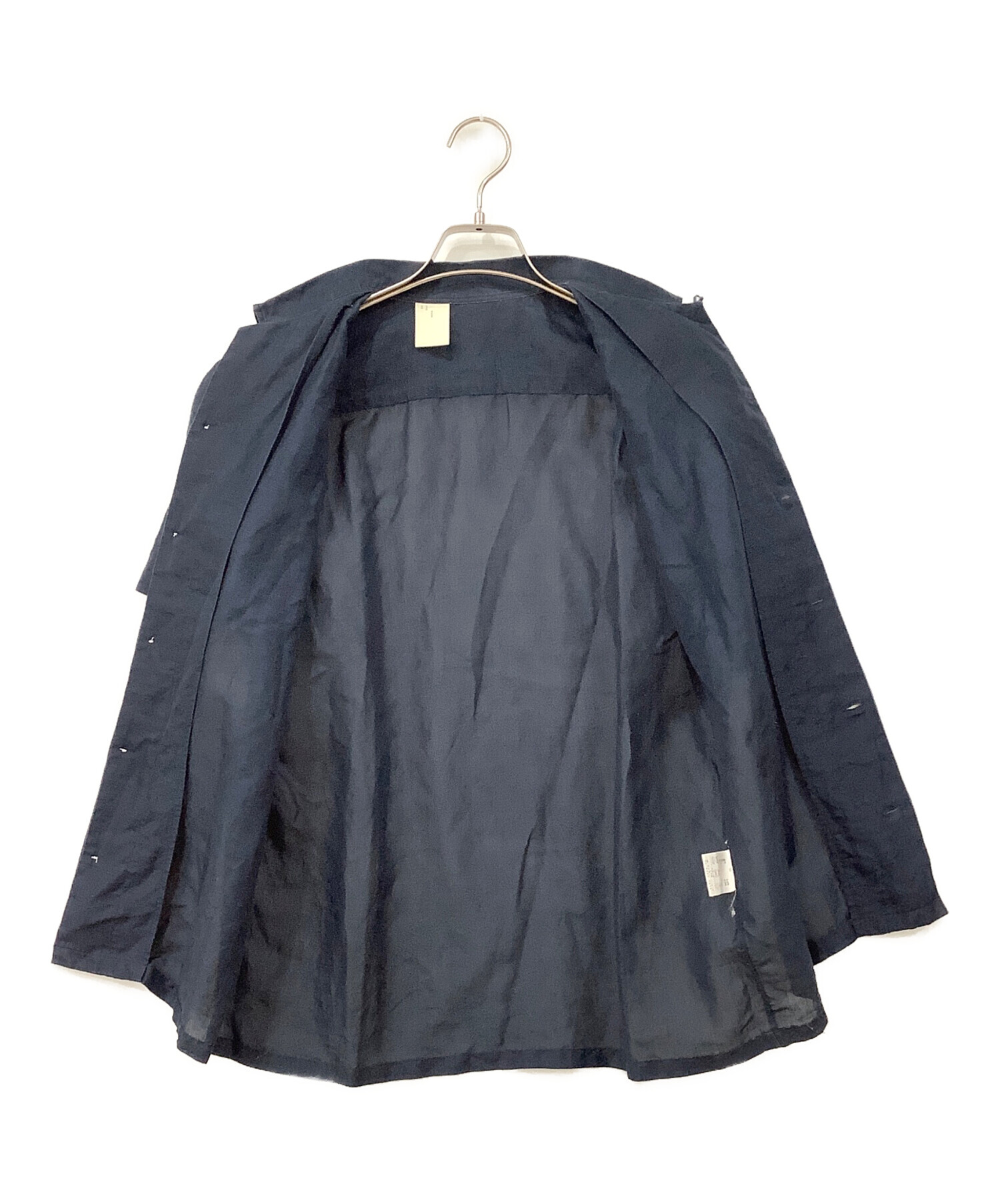 中古・古着通販】N.HOOLYWOOD (エヌ ハリウッド) 半袖シャツ ネイビー
