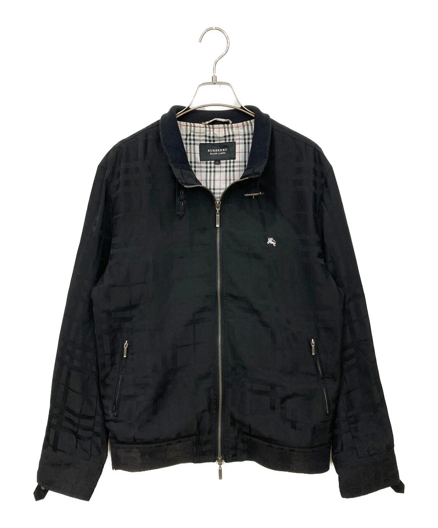 新品 BURBERRY BLACK LABEL コットン ブルゾン ジャケット BURBERRY BLACK LABEL ブルゾン BURBERRY BLACK LABEL(バーバリー