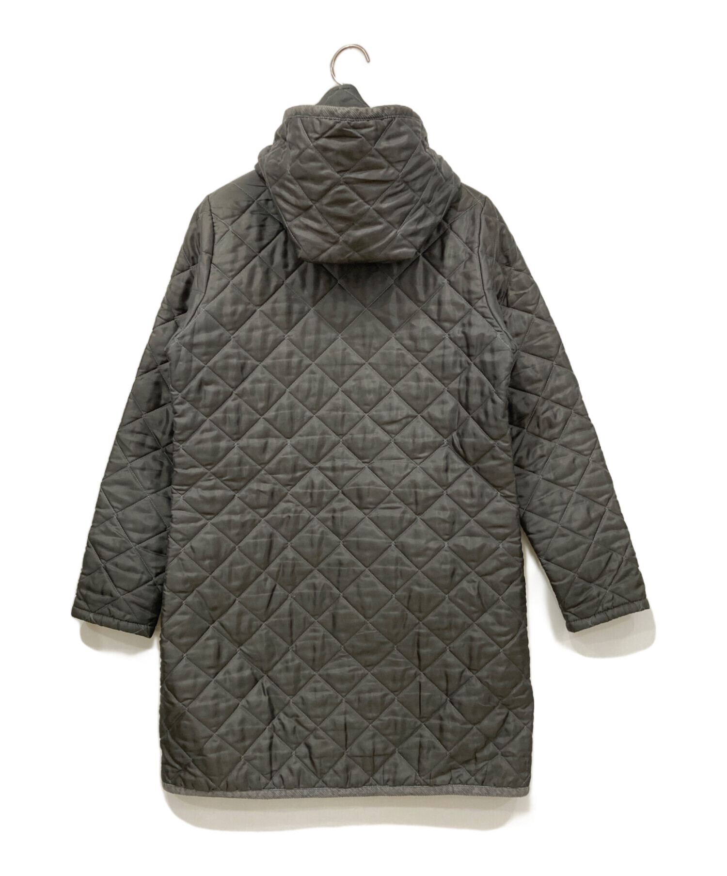 中古・古着通販】LAVENHAM (ラベンハム) キルティングコート グレー 