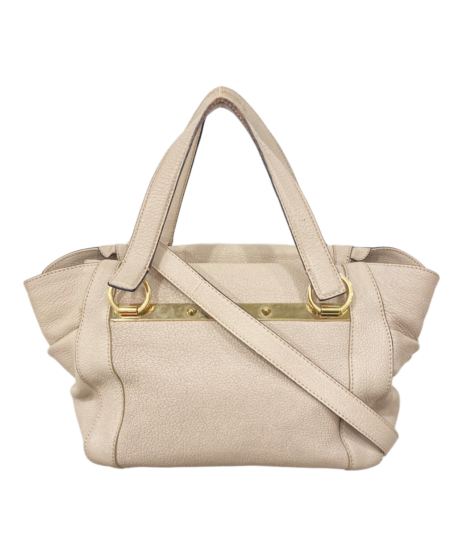 中古・古着通販】Chloe (クロエ) 2WAYバッグ ベージュ｜ブランド・古着 