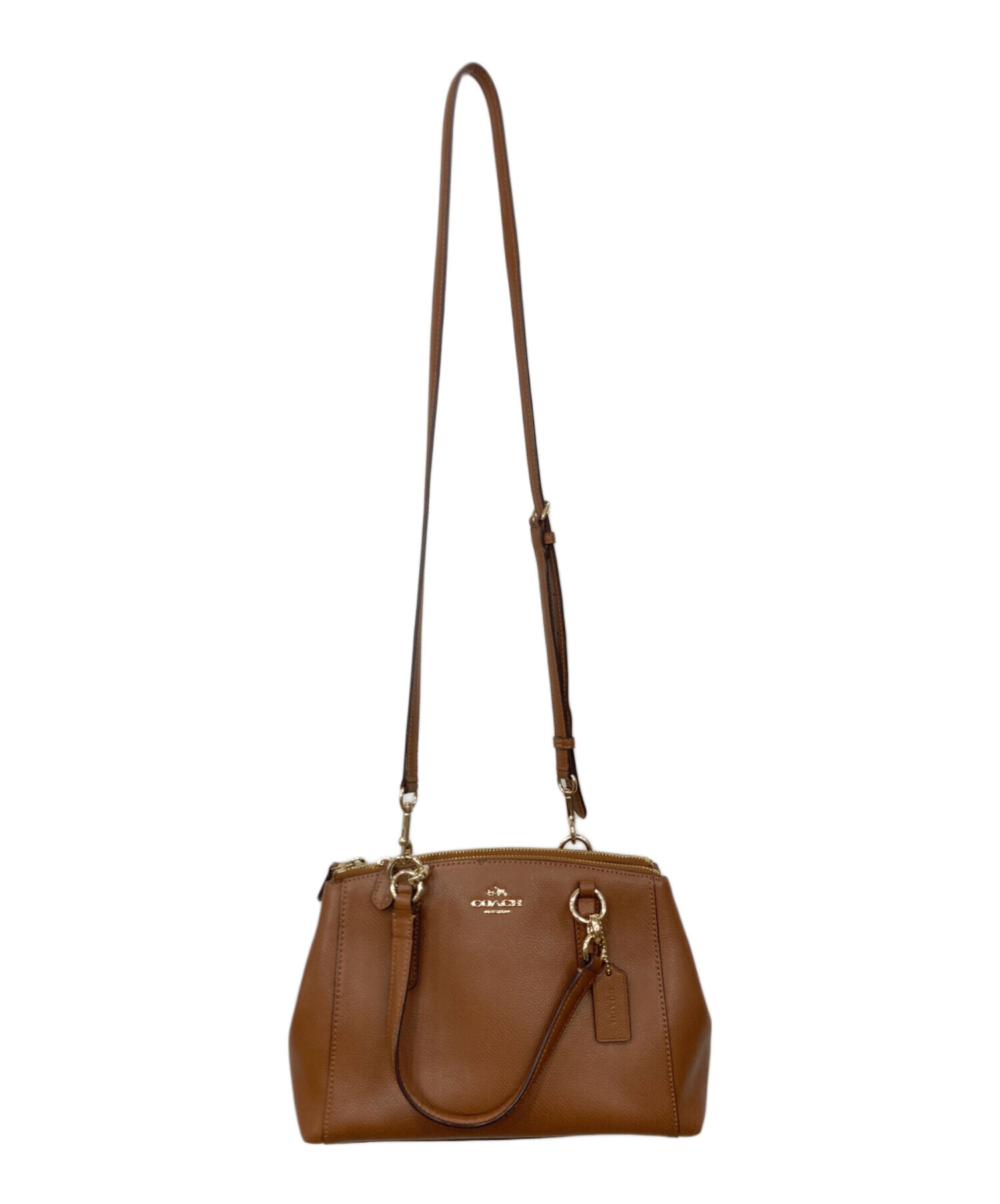 中古・古着通販】COACH (コーチ) 2WAYバッグ ブラウン｜ブランド・古着