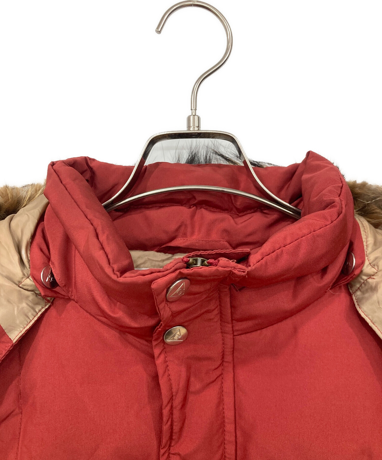 中古・古着通販】GREGORY (グレゴリー) ダウンジャケット レッド