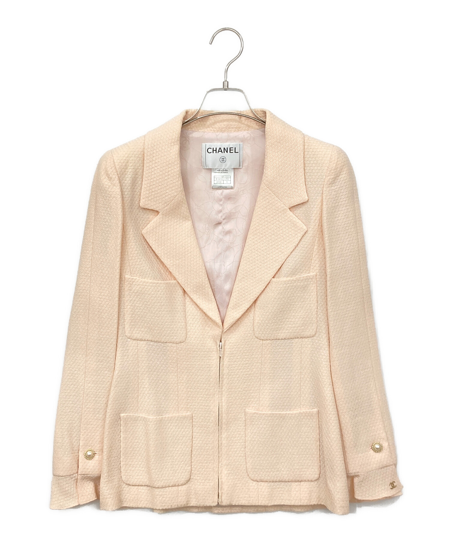 様 CHANEL ジップアップジャケット 36 様 CHANEL ジップアップ