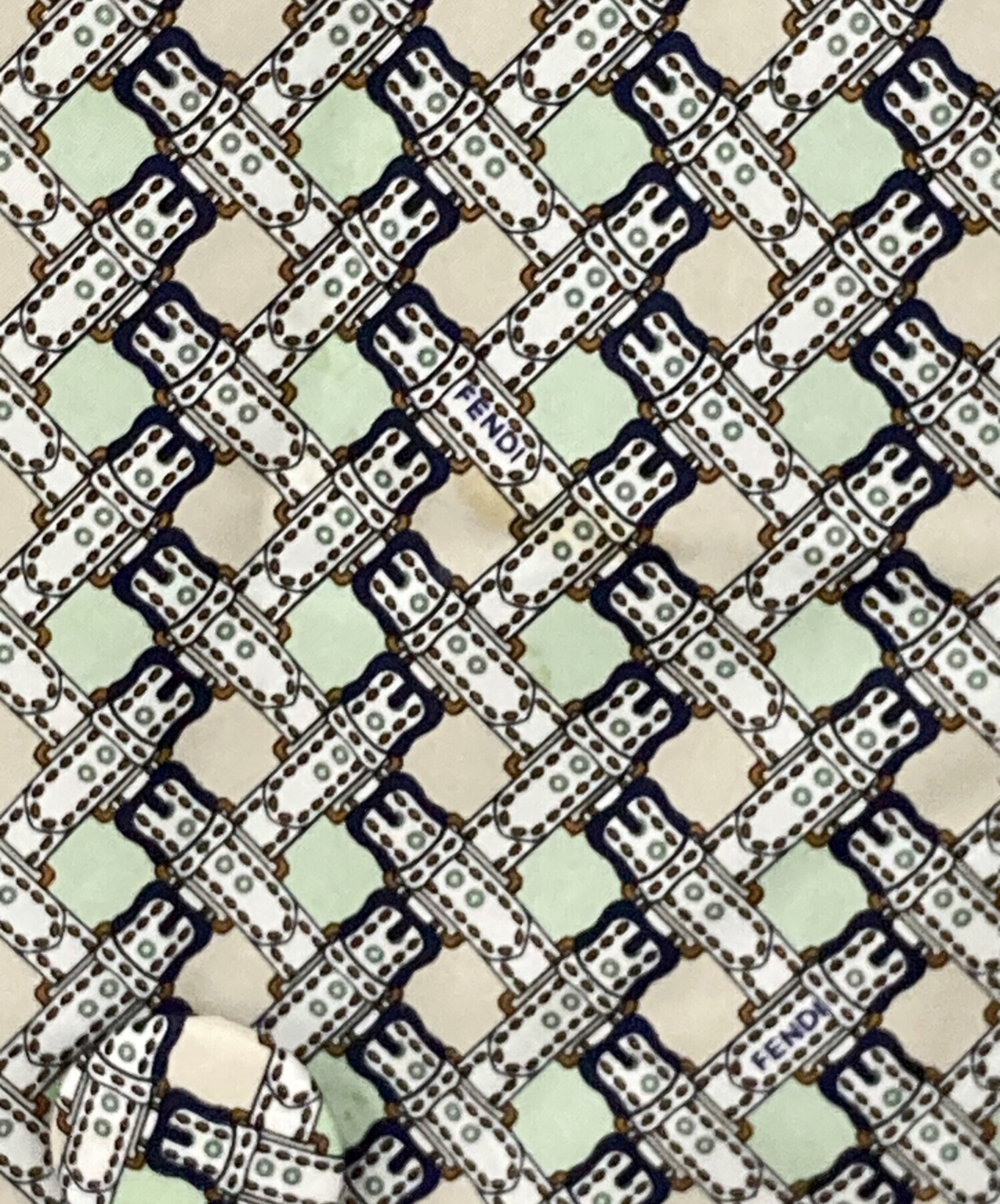 中古・古着通販】FENDI (フェンディ) ナイロンコート グリーン