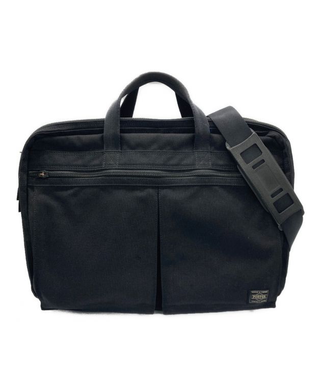 未使用品　ポーター　ブリーフケース 中古・古着通販】PORTER (ポーター) 2WAYブリーフケース ブラック