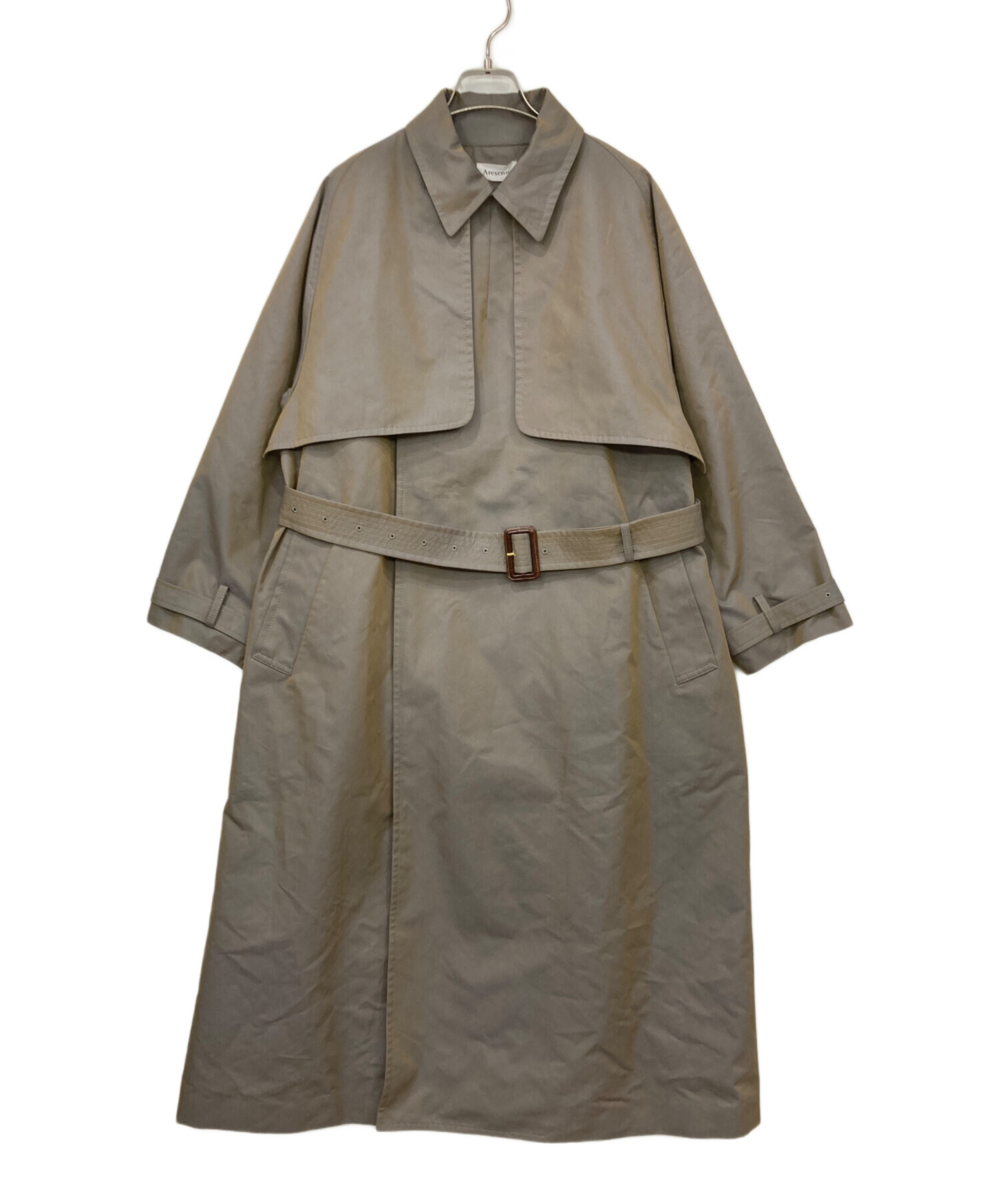 新品⭐︎Aresense タマムシトレンチコート カーキ 38 Aresense（アーセンス）の「Aresense/アーセンス タマムシトレンチ