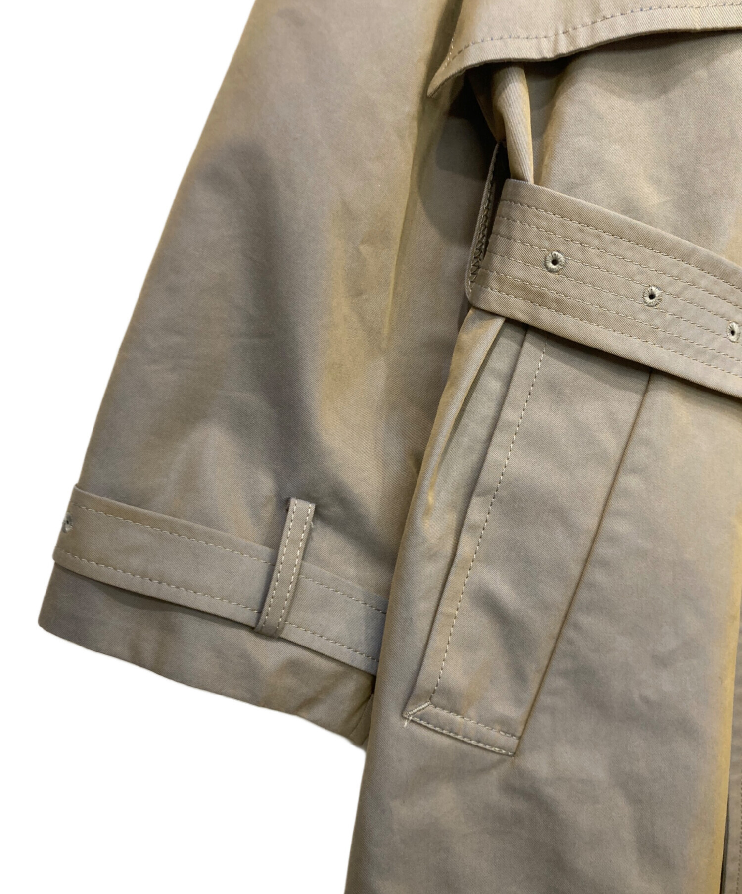 新品⭐︎Aresense タマムシトレンチコート カーキ 38 Aresense（アーセンス）の「Aresense/アーセンス タマムシトレンチ