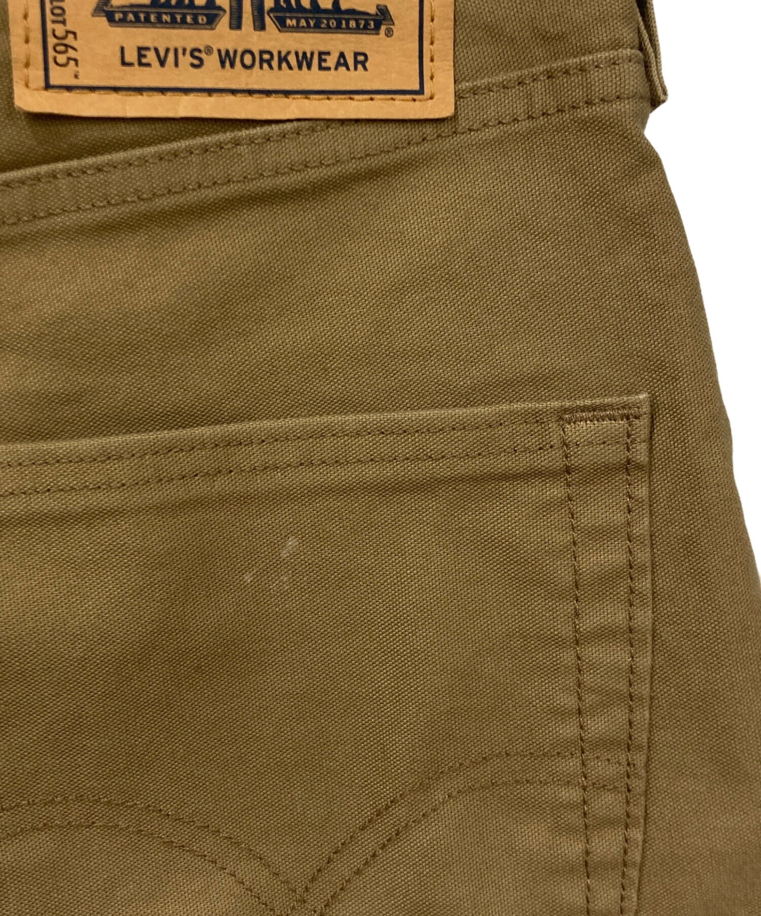 中古・古着通販】LEVI'S (リーバイス) ワークパンツ ブラウン サイズ