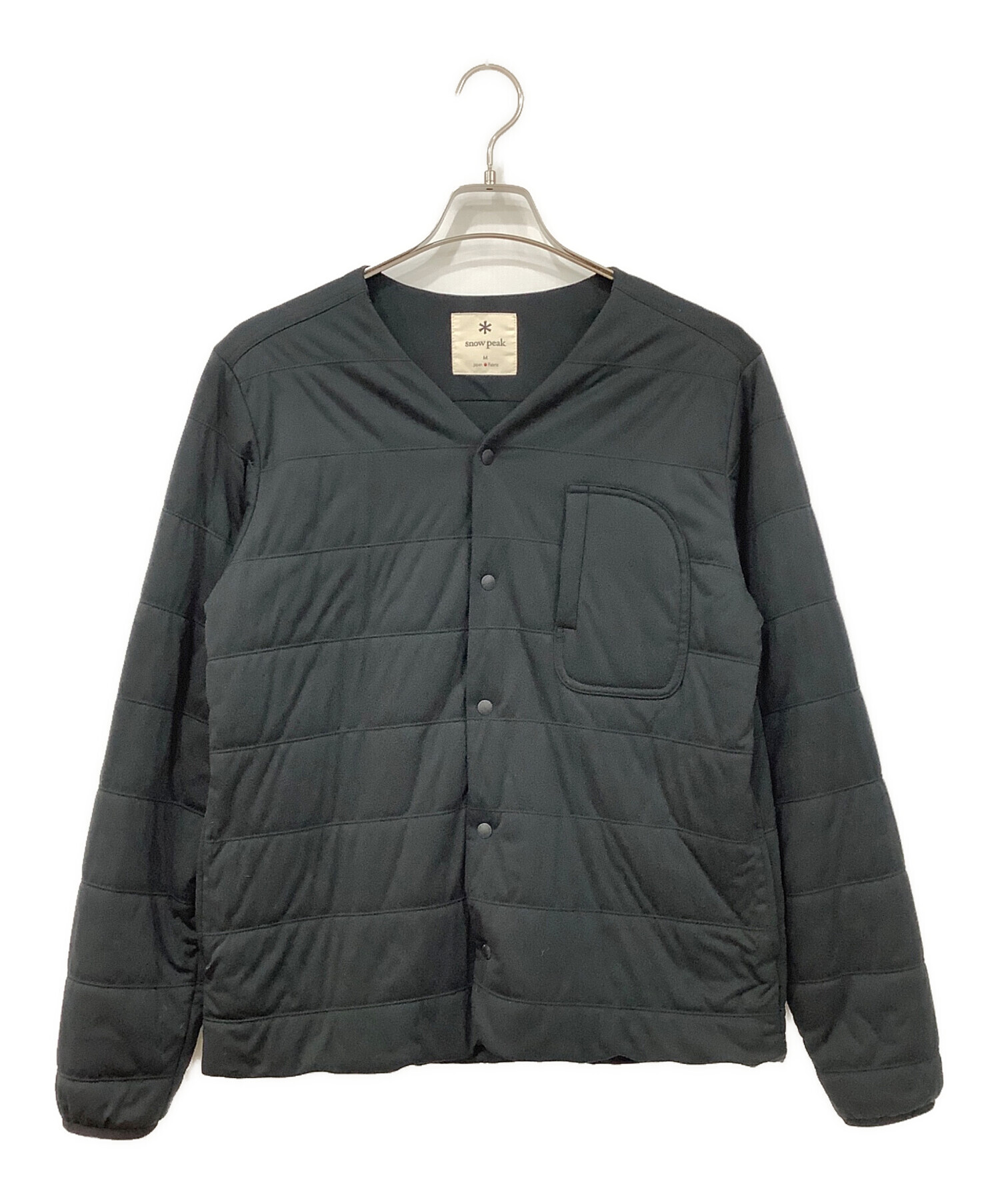 中古・古着通販】Snow peak (スノーピーク) 中綿ジャケット ブラック 