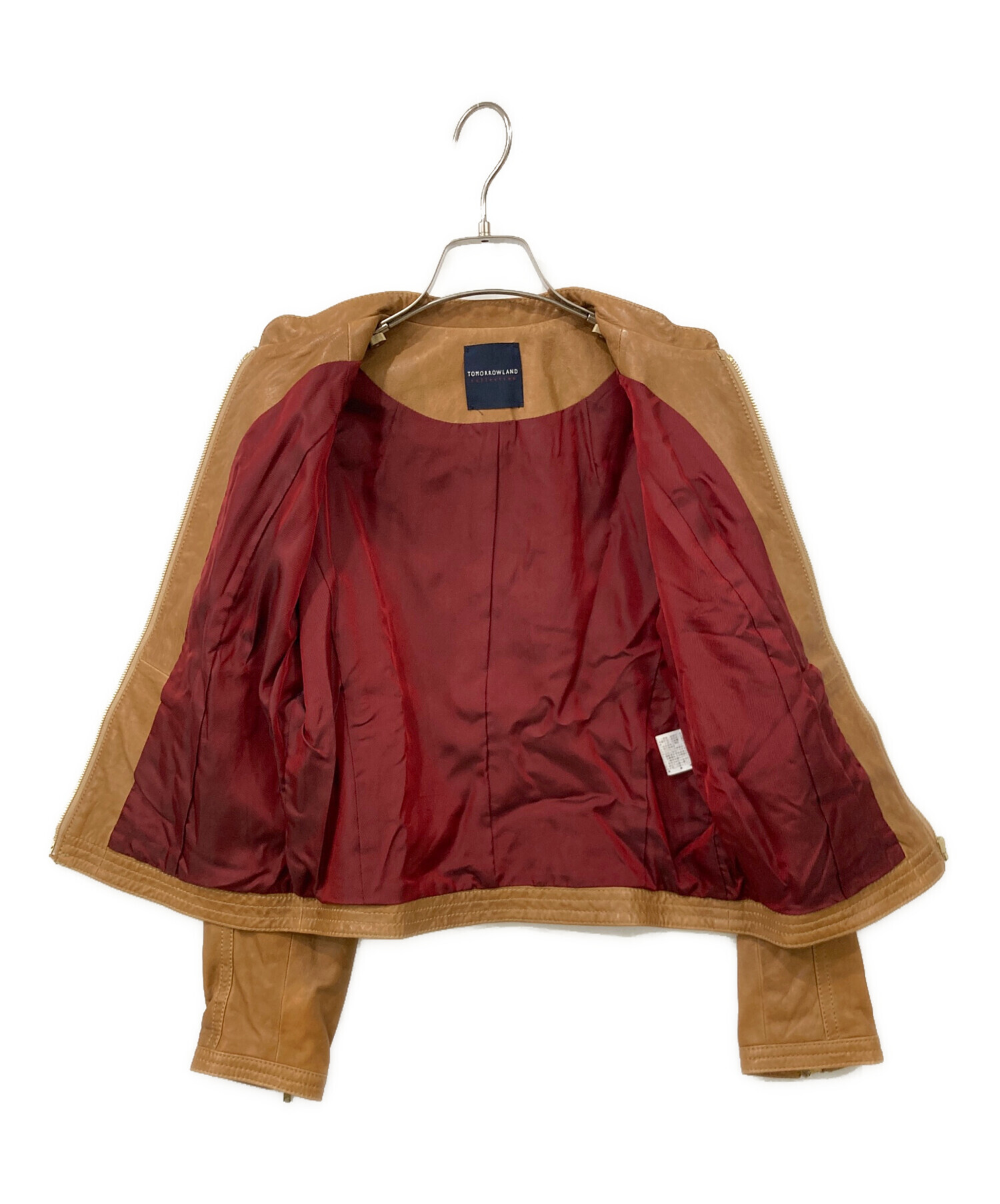 【4日まで限定価格】【新品・未使用】lambleather middleglob 中古・古着通販】TOMORROW LAND (トゥモローランド) ラムレザー