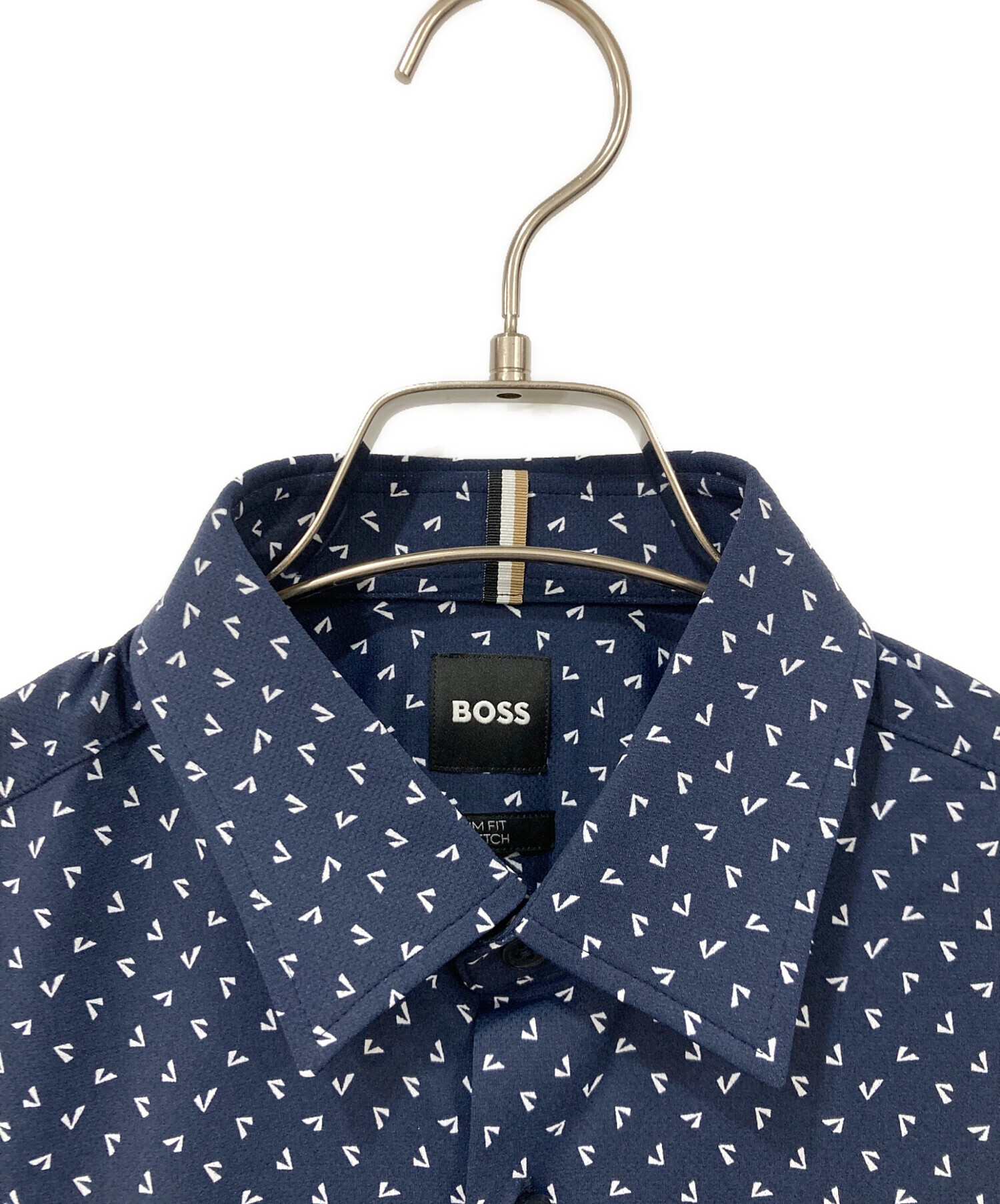 BOSS様 中古・古着通販】BOSS (ボス) 半袖シャツ ネイビー サイズ:XSサイズ 未