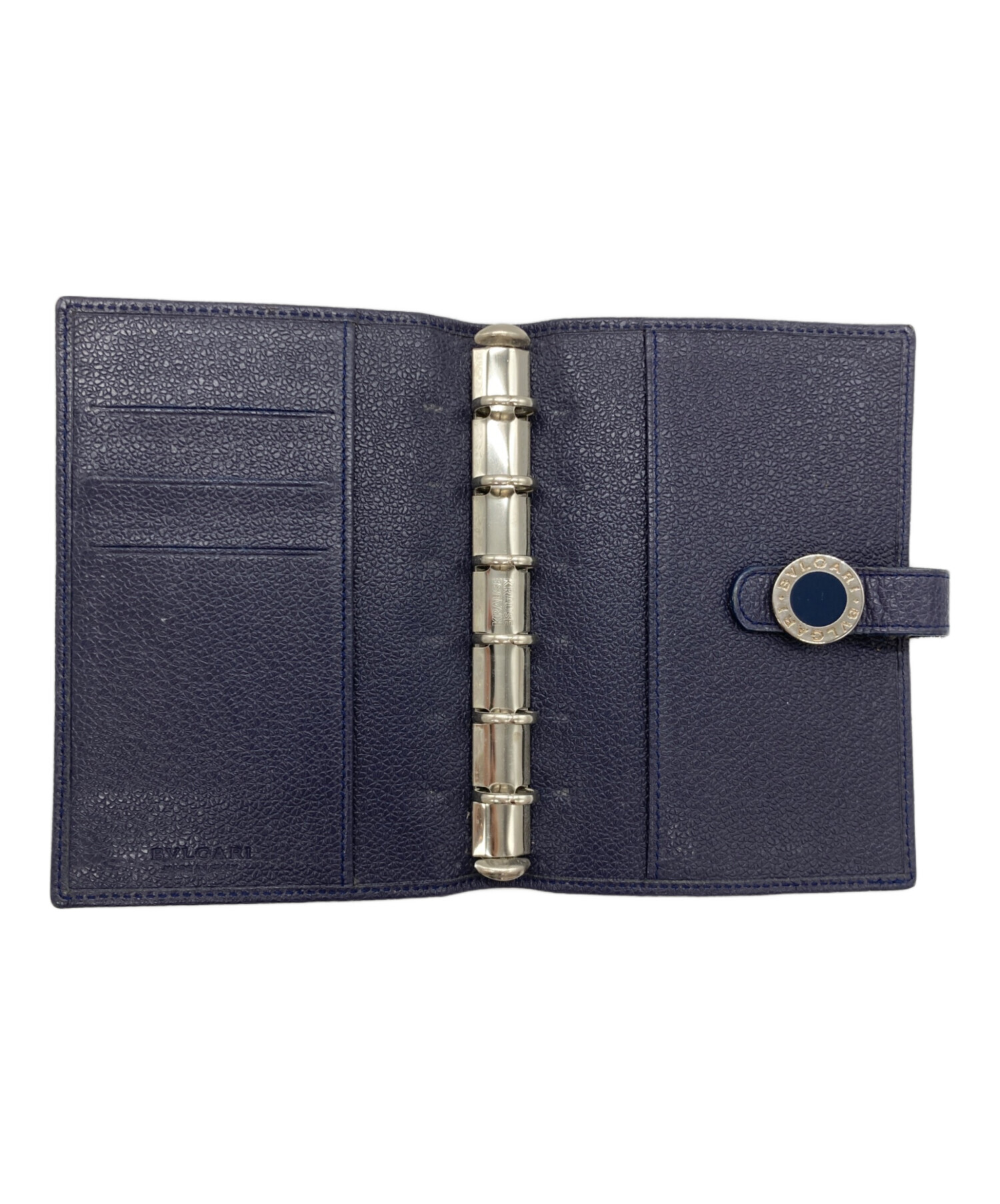 中古・古着通販】BVLGARI (ブルガリ) 手帳カバー ネイビー｜ブランド