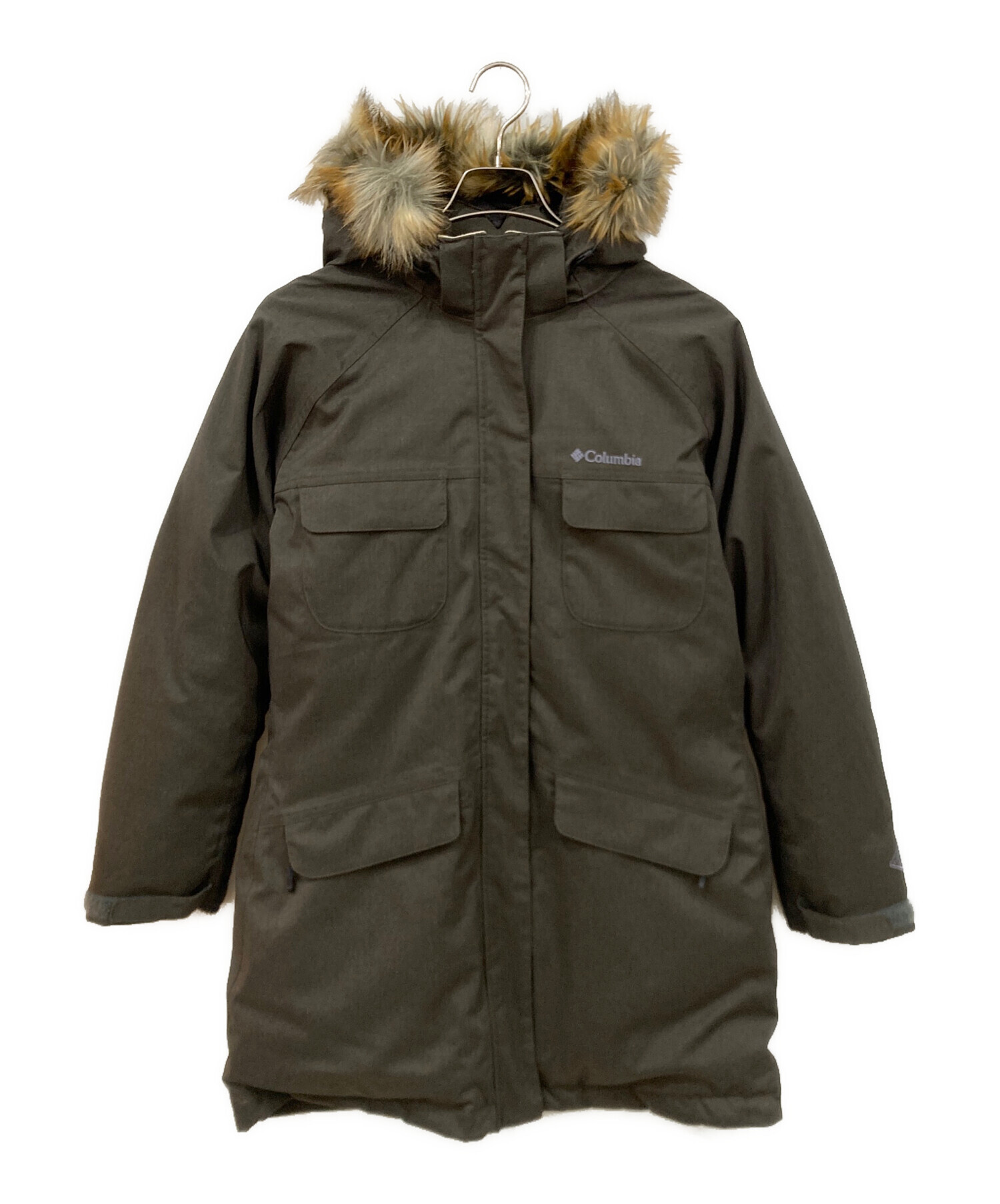中古・古着通販】Columbia (コロンビア) ダウンコート ブラック サイズ 