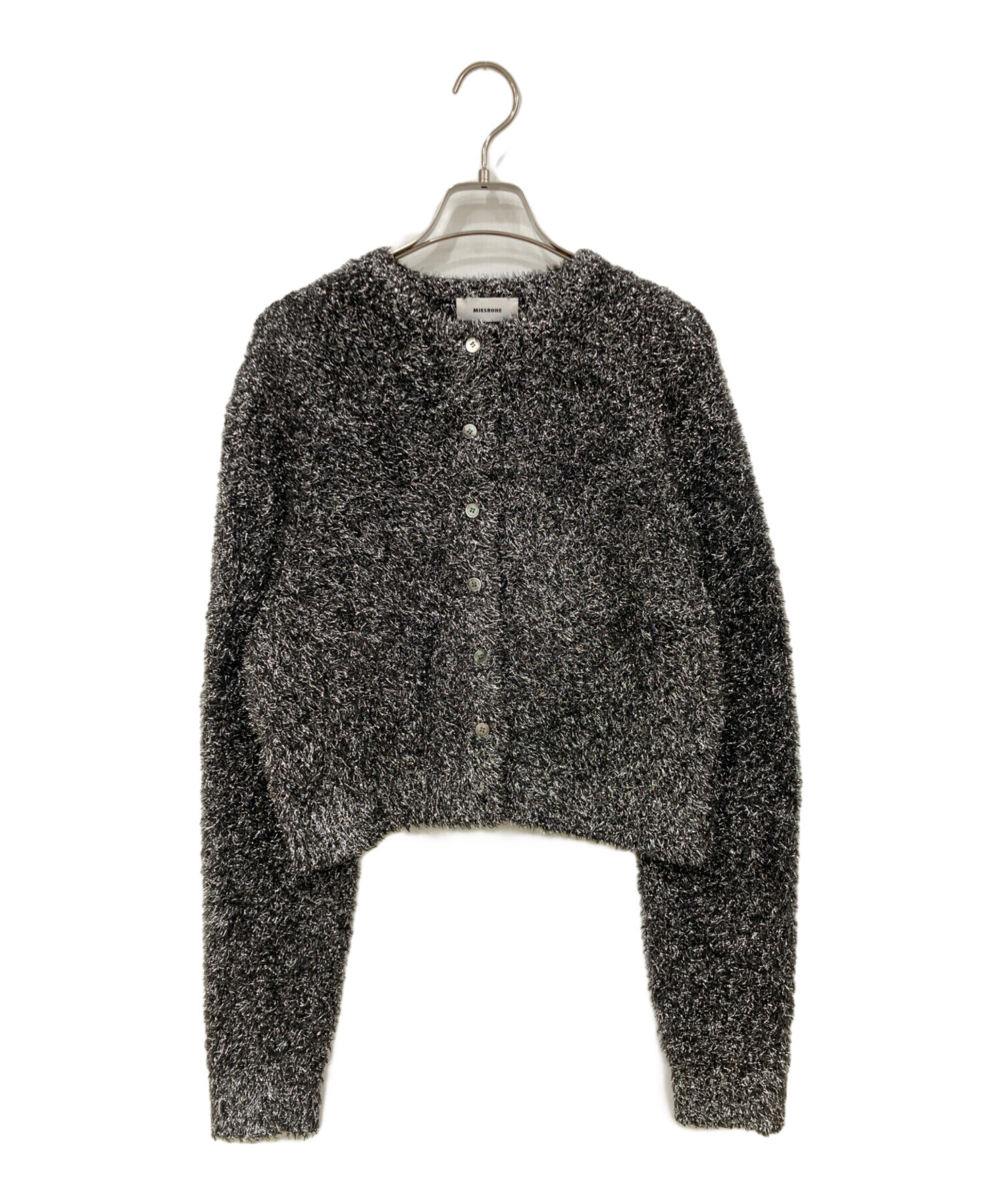 中古・古着通販】MIESROHE (ミースロエ) ラメジャギークルー