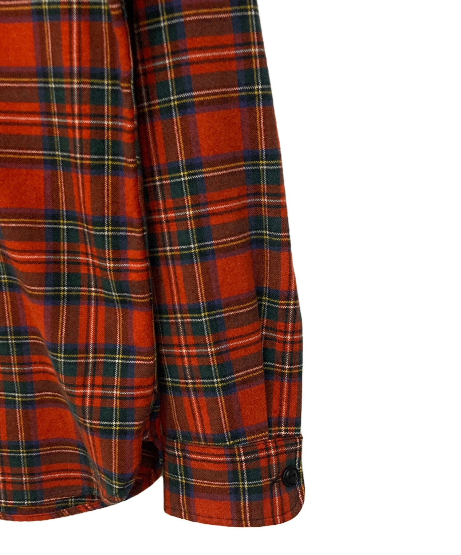 中古・古着通販】RRL (ダブルアール) チェックシャツ レッド サイズ:XS