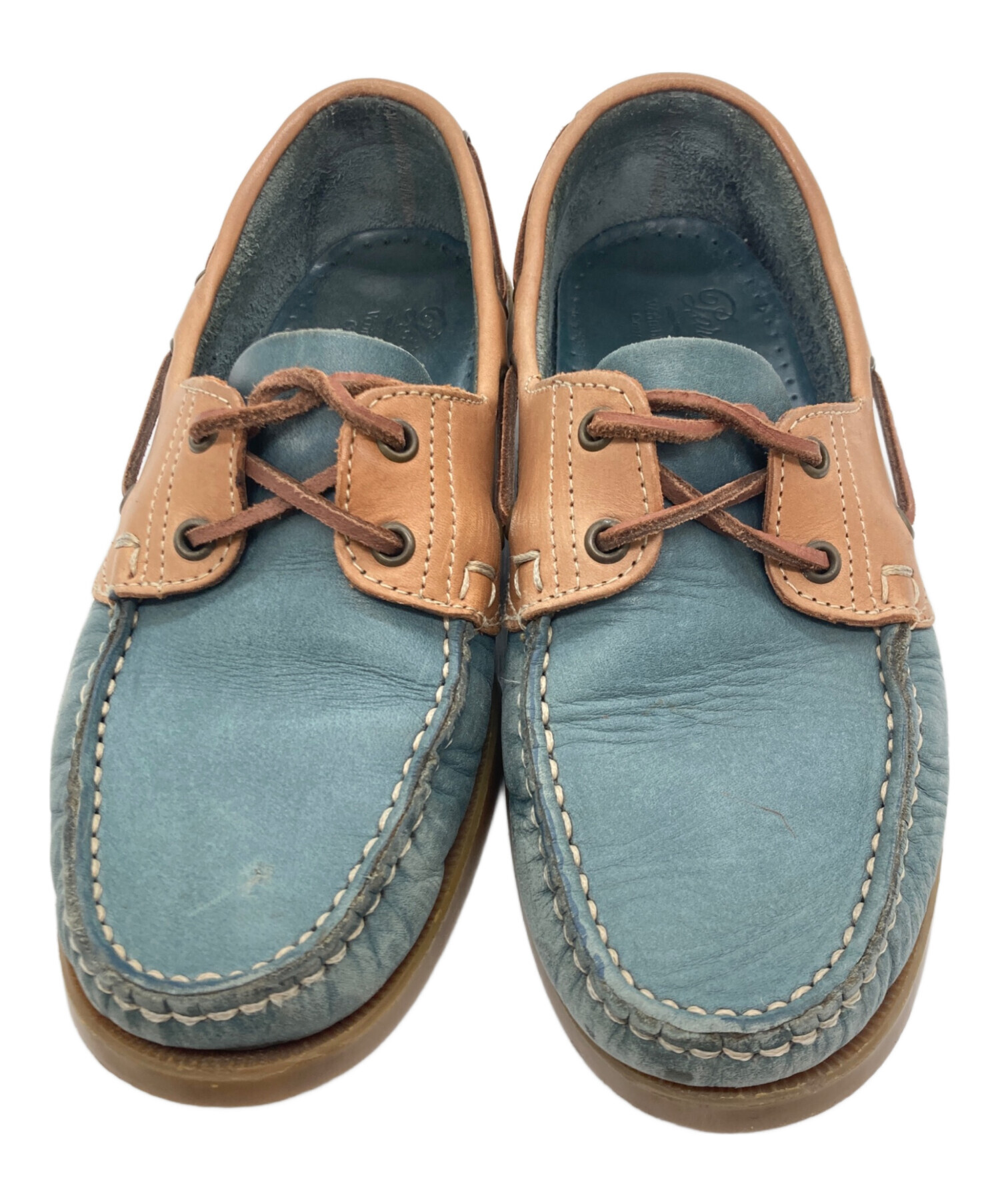 中古・古着通販】PARABOOT (パラブーツ) デッキシューズ ブルー