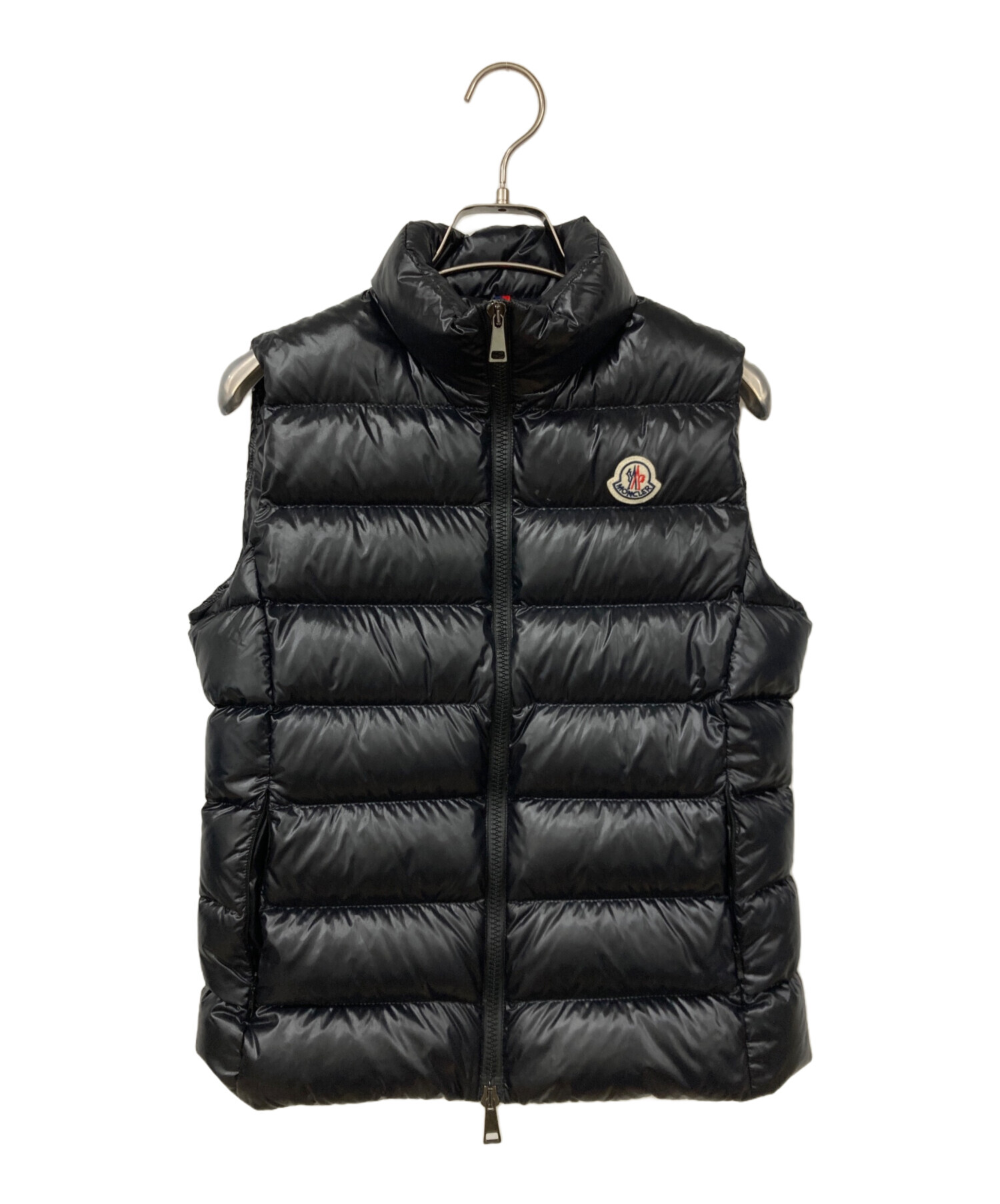 中古・古着通販】MONCLER (モンクレール) ダウンベスト ブラック