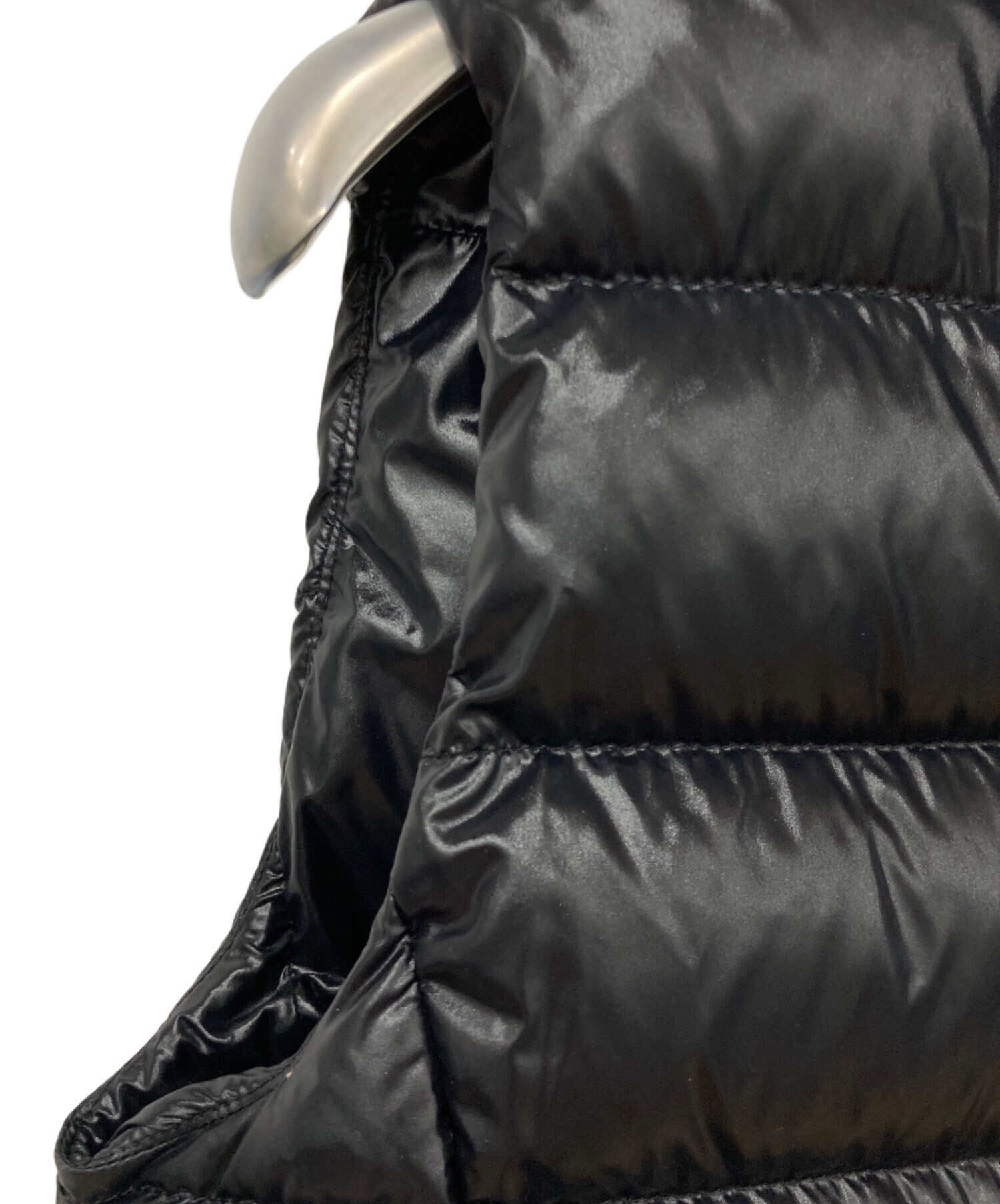中古・古着通販】MONCLER (モンクレール) ダウンベスト ブラック
